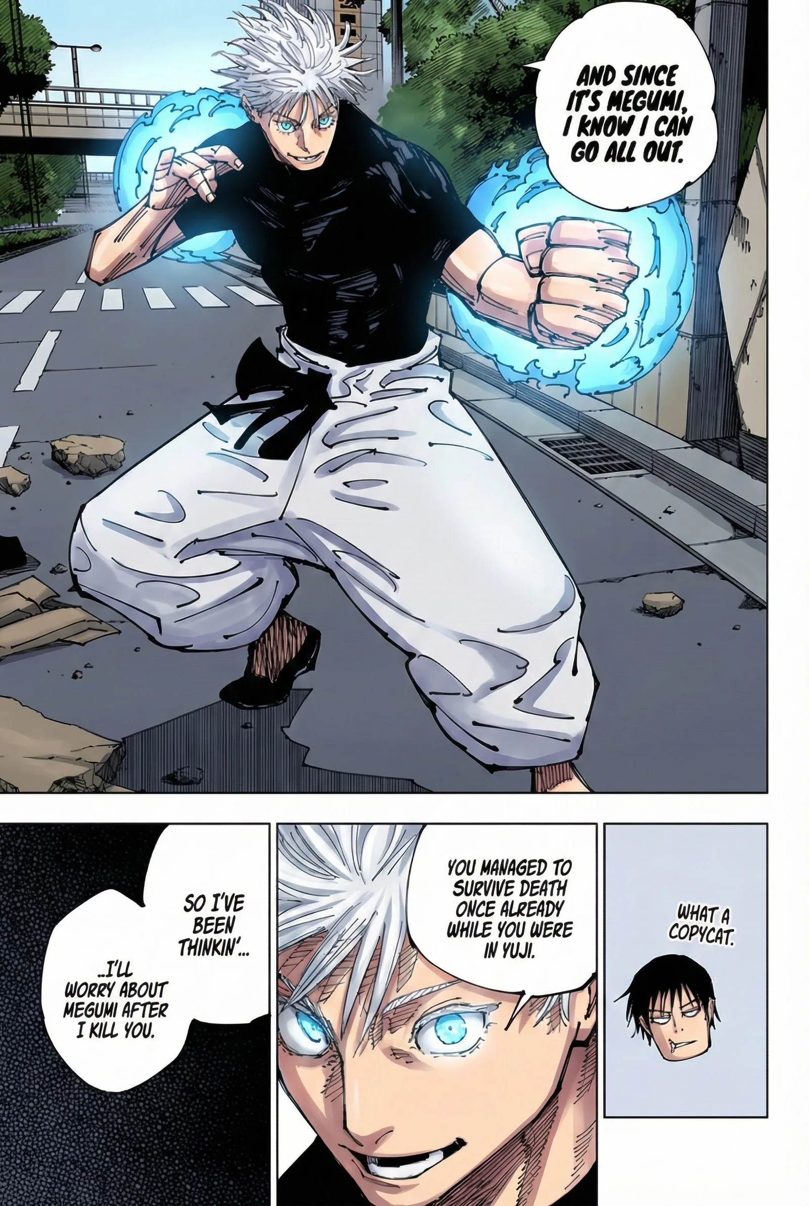 Jujutsu Kaisen Colored Manga JJK, chapter 224, page 3