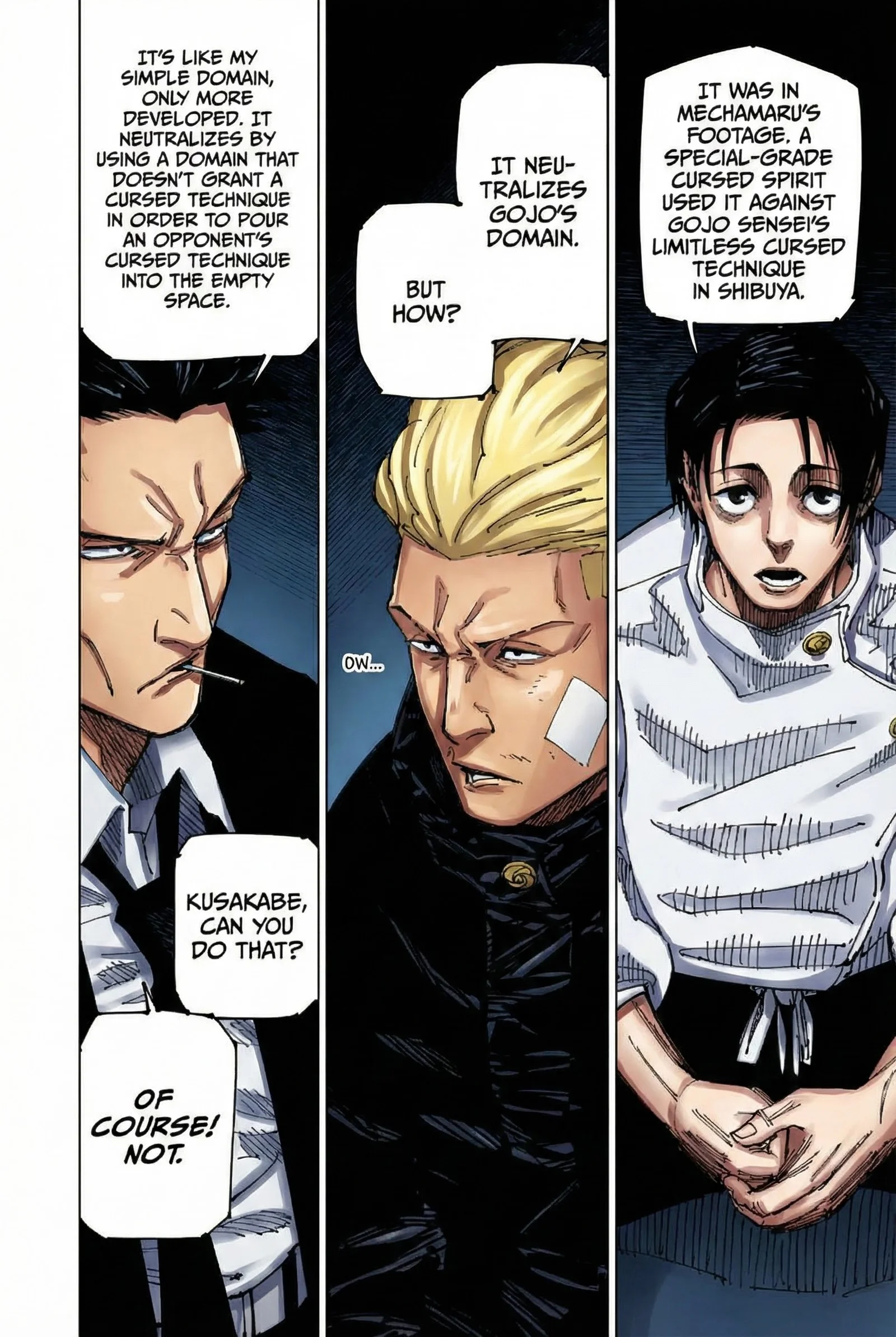 Jujutsu Kaisen Colored Manga JJK, chapter 225, page 2