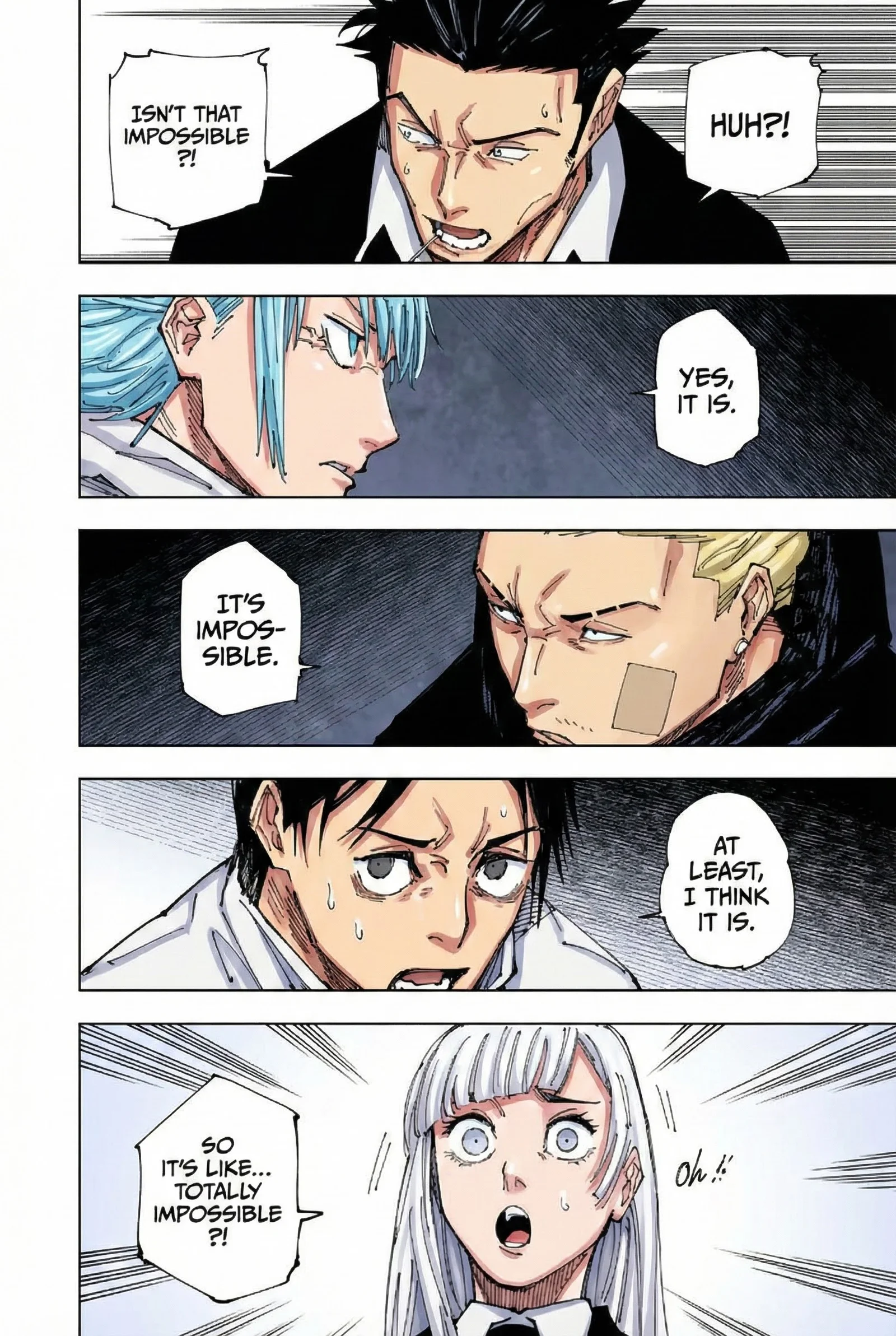 Jujutsu Kaisen Colored Manga JJK, chapter 225, page 6