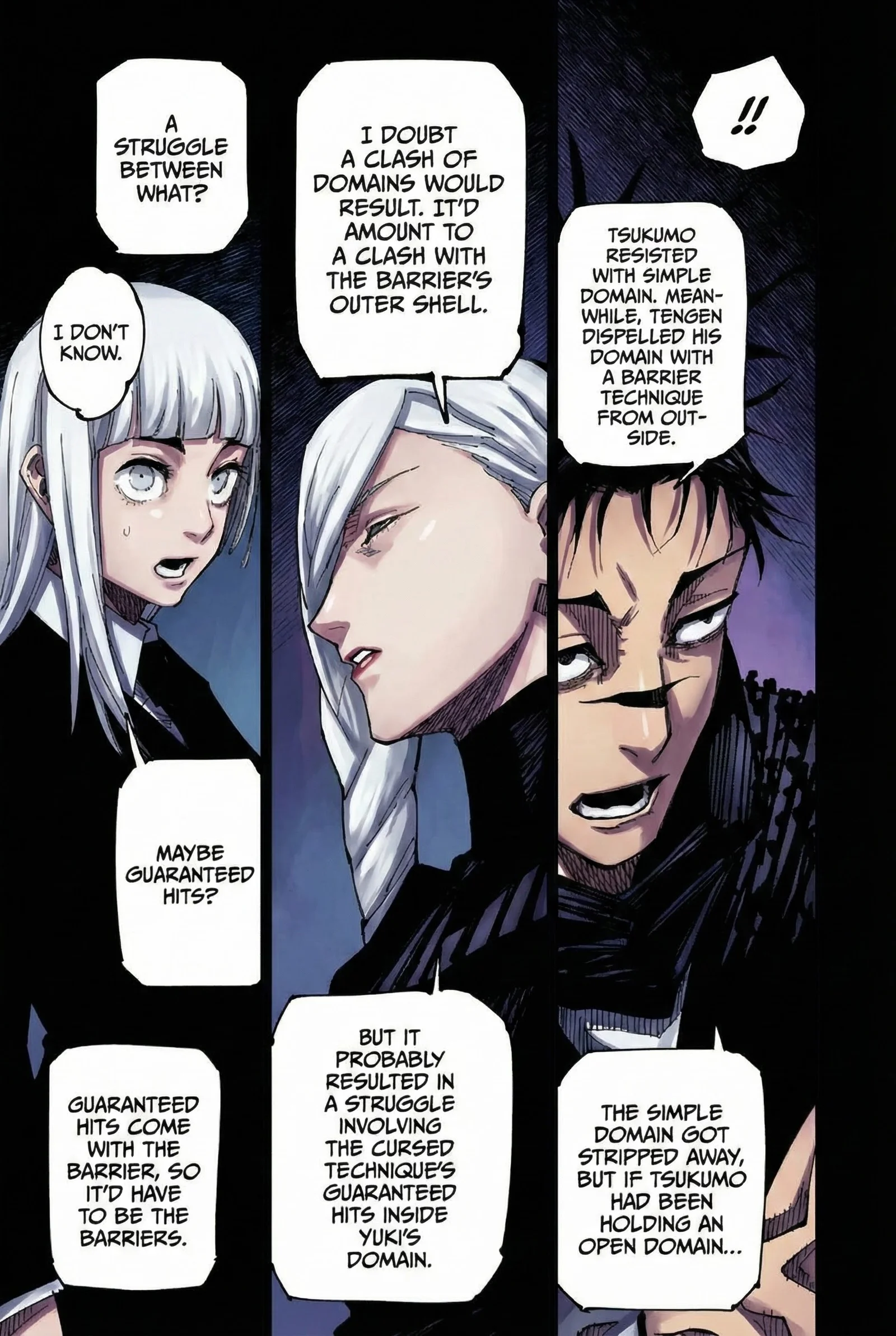 Jujutsu Kaisen Colored Manga JJK, chapter 225, page 9
