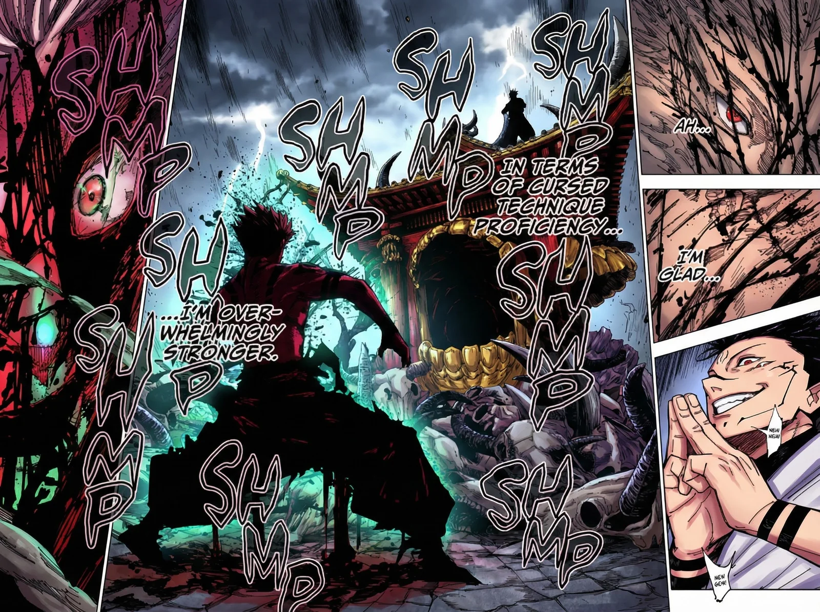 Jujutsu Kaisen Colored Manga JJK, chapter 226, page 1