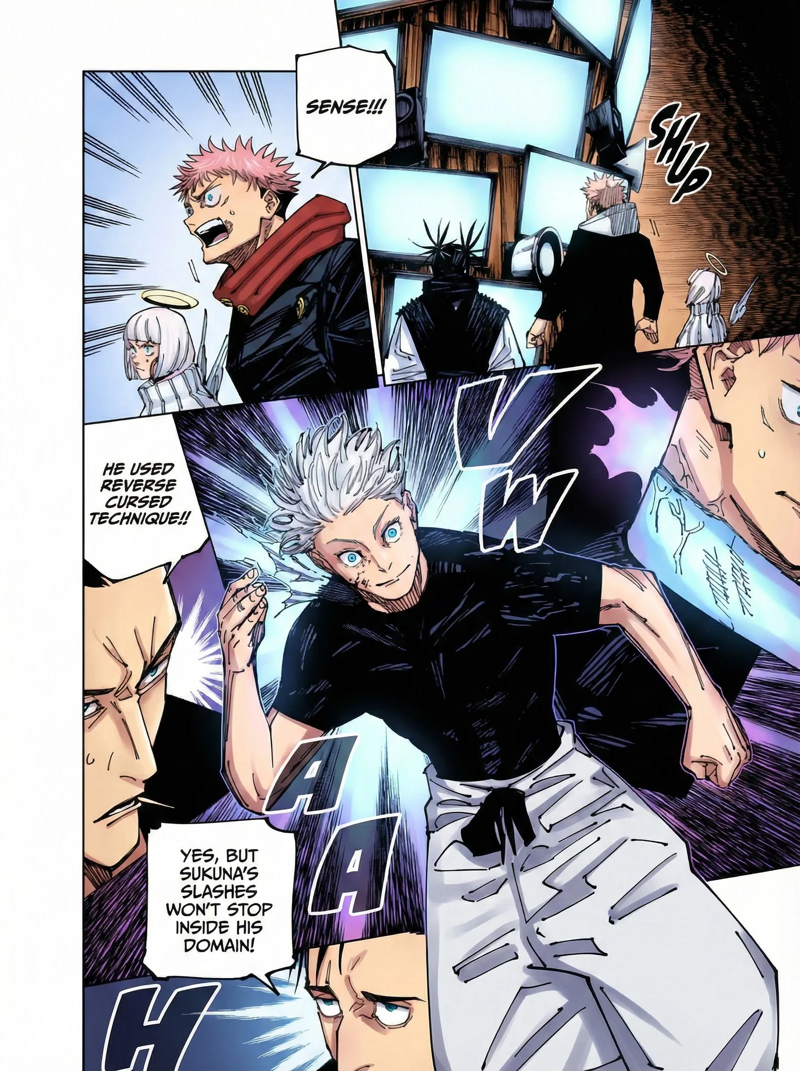 Jujutsu Kaisen Colored Manga JJK, chapter 226, page 2