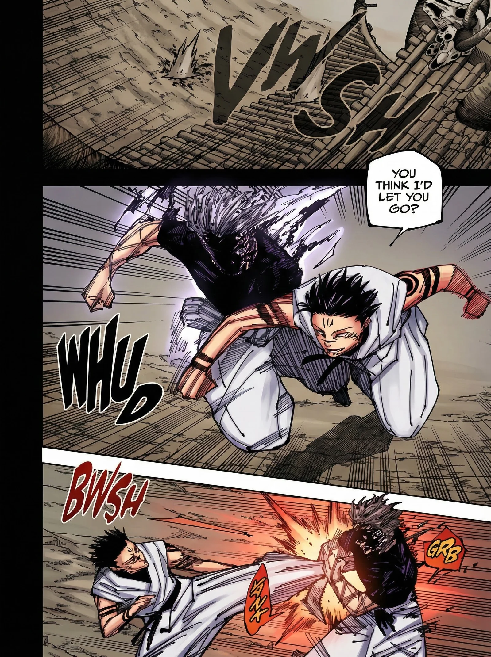 Jujutsu Kaisen Colored Manga JJK, chapter 226, page 5