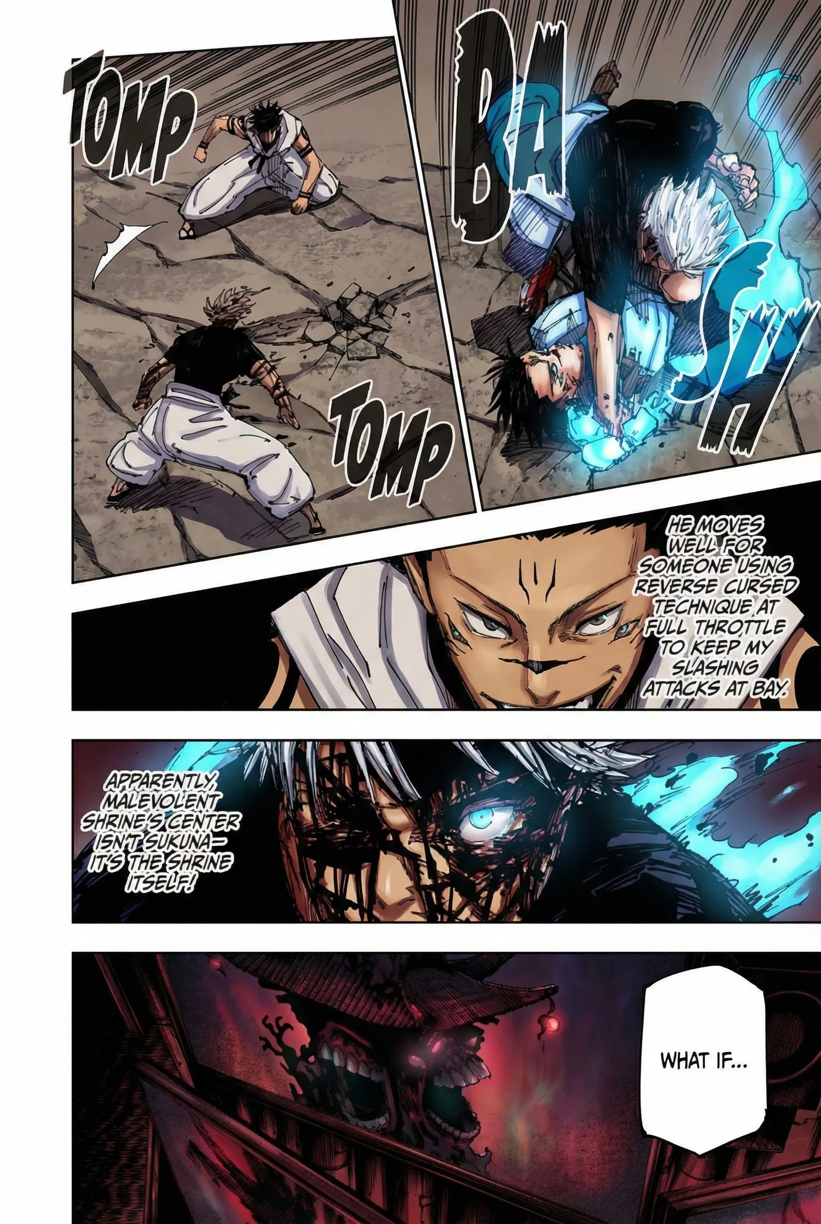 Jujutsu Kaisen Colored Manga JJK, chapter 226, page 7