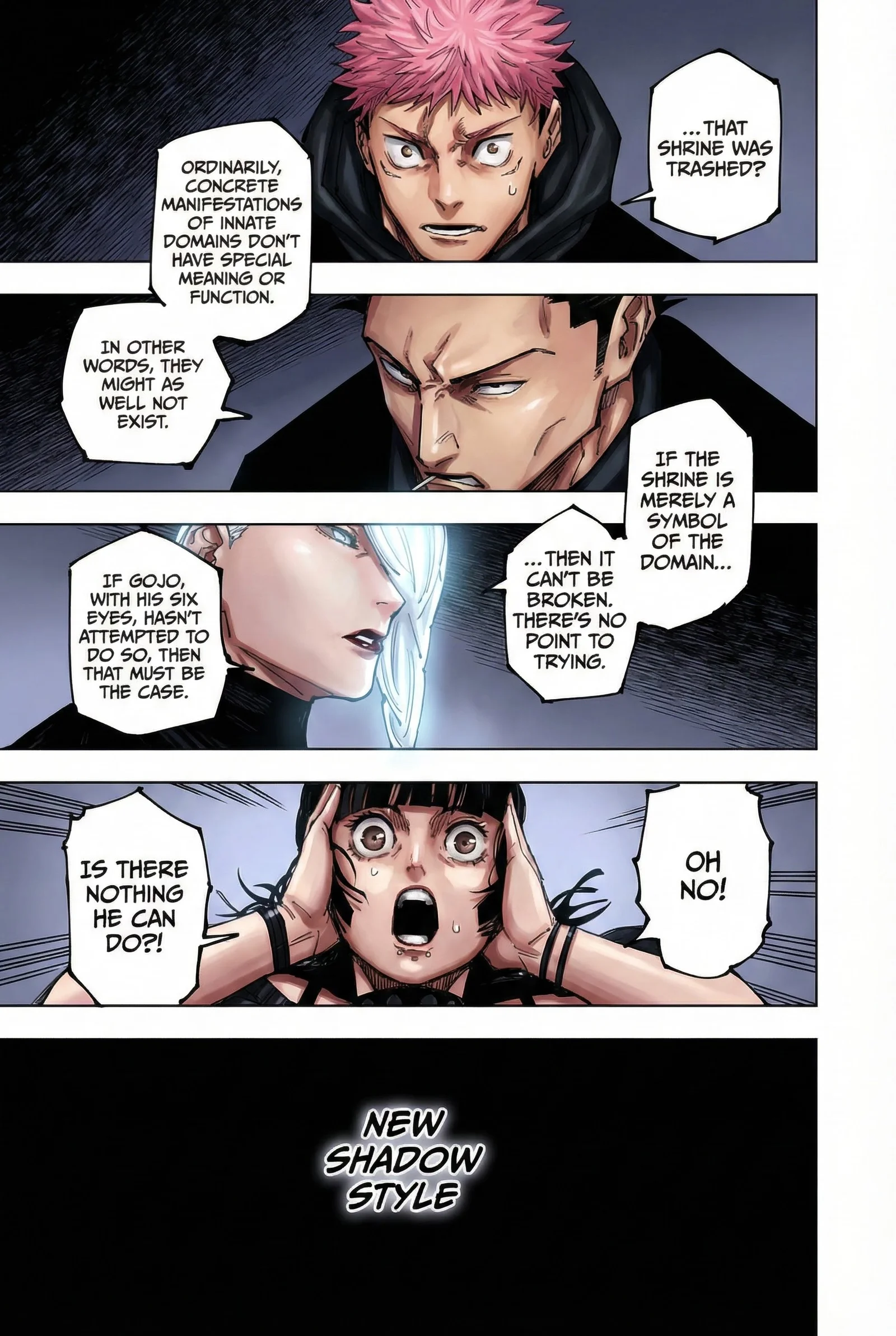 Jujutsu Kaisen Colored Manga JJK, chapter 226, page 8