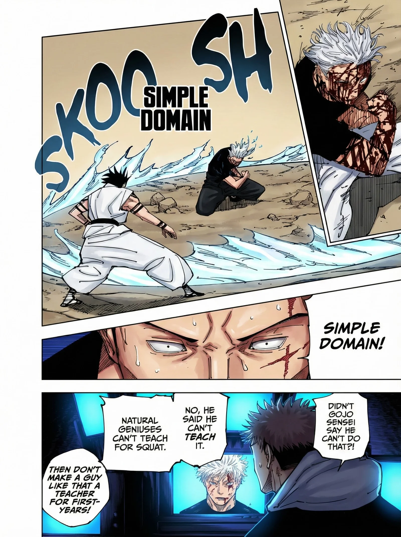 Jujutsu Kaisen Colored Manga JJK, chapter 226, page 9