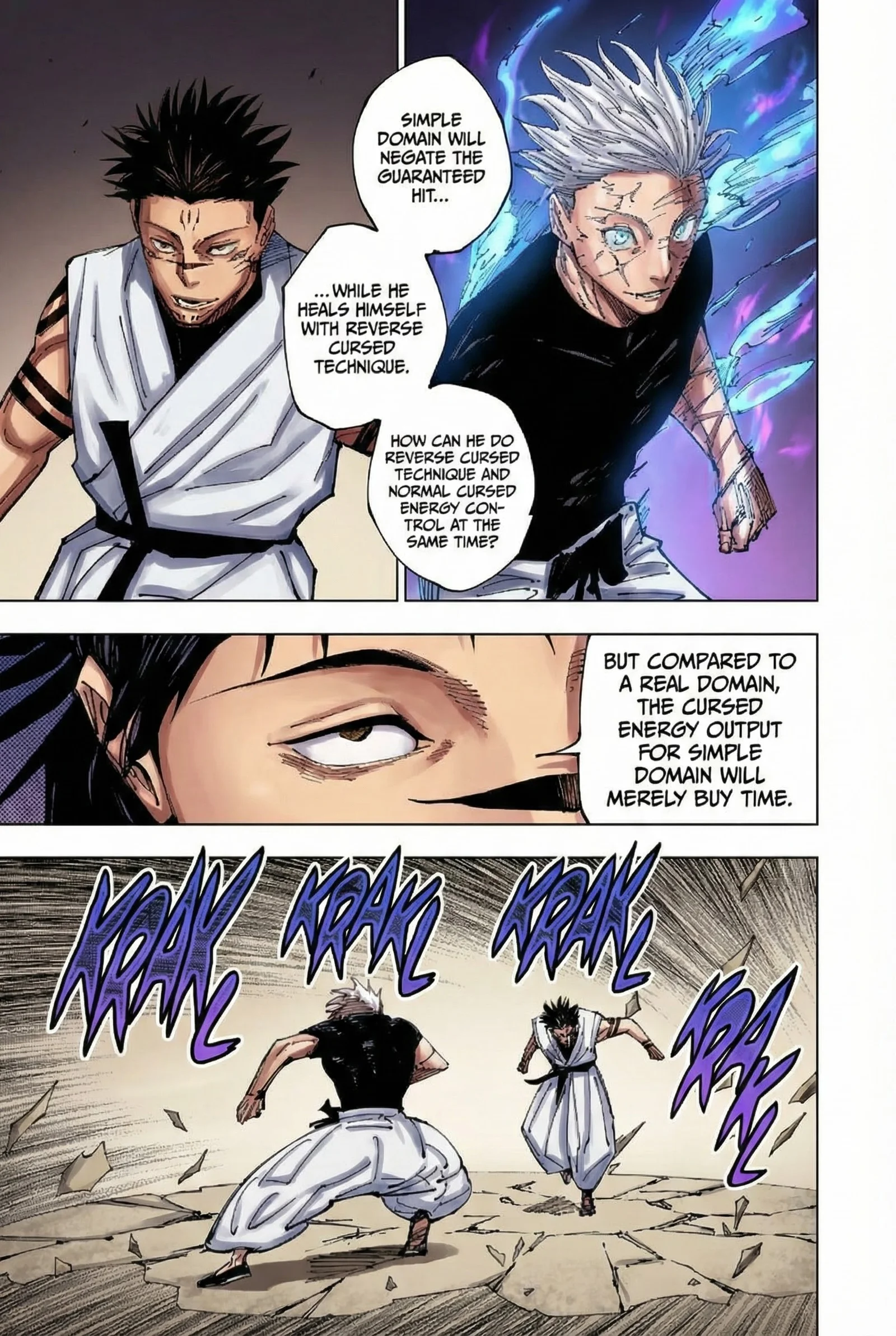 Jujutsu Kaisen Colored Manga JJK, chapter 226, page 10