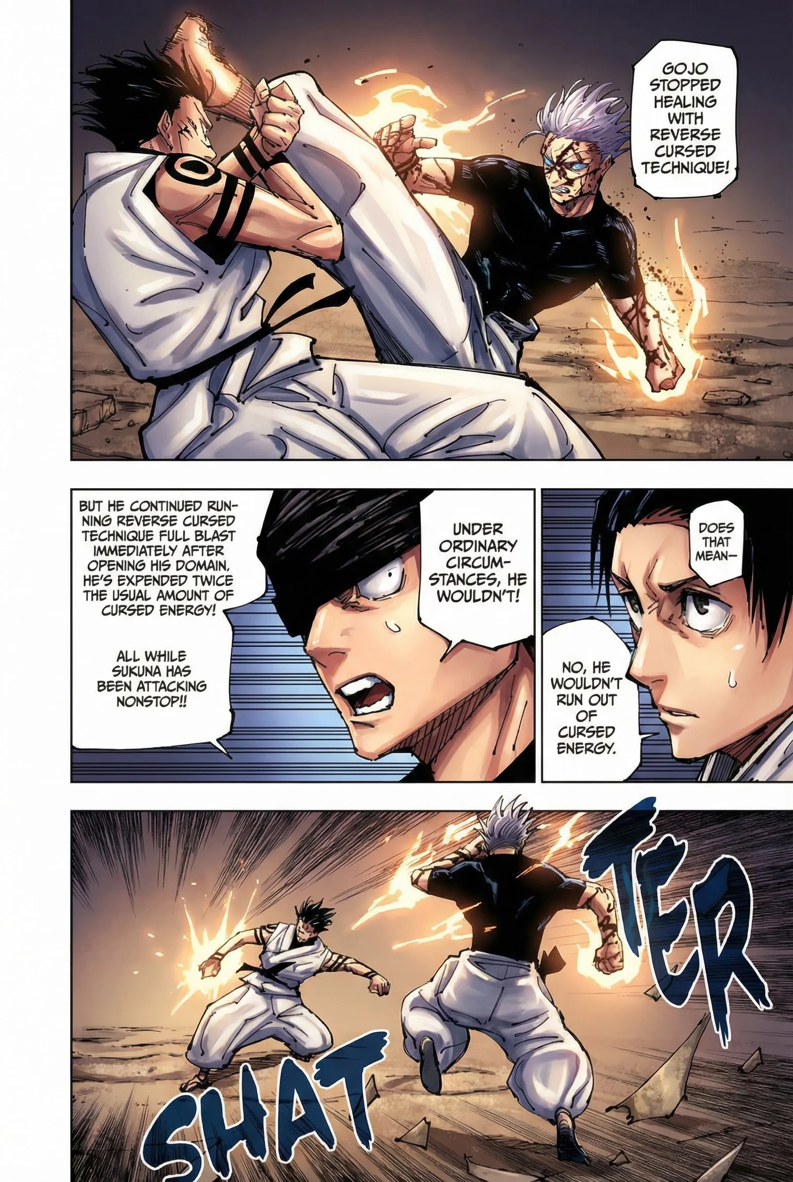 Jujutsu Kaisen Colored Manga JJK, chapter 226, page 13