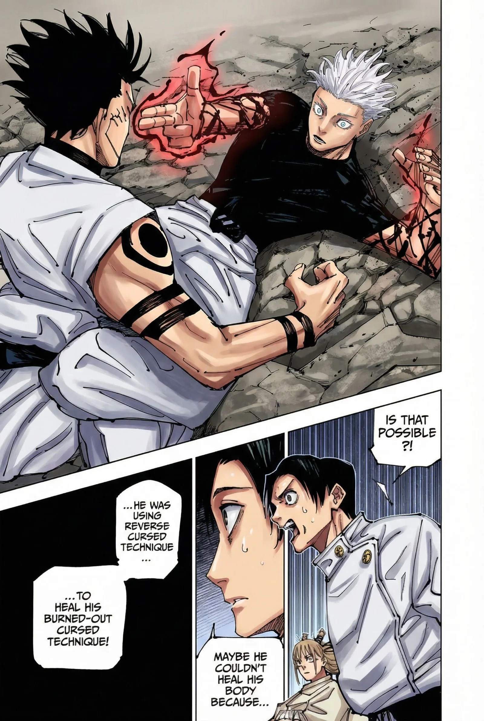 Jujutsu Kaisen Colored Manga JJK, chapter 226, page 16