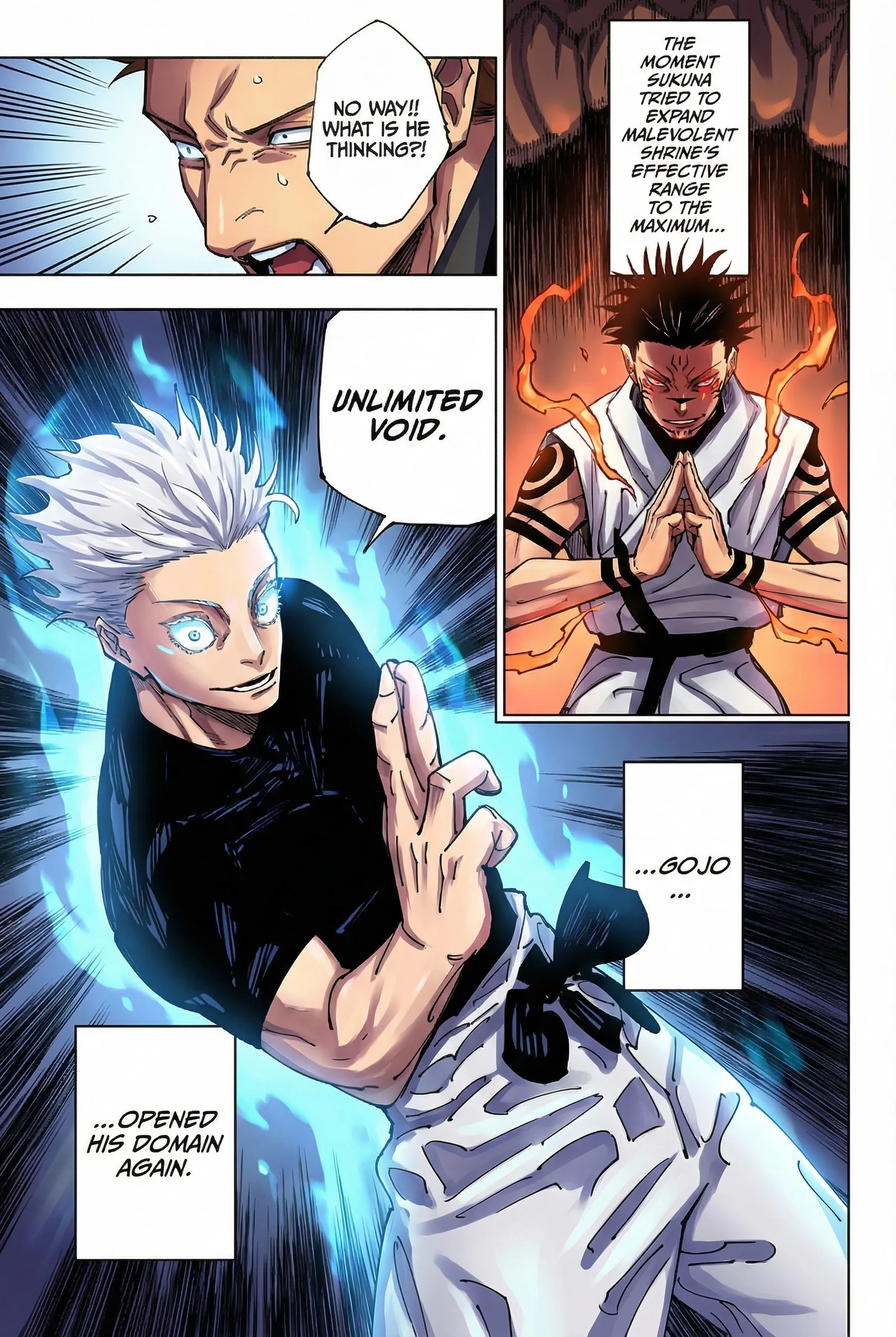 Jujutsu Kaisen Colored Manga JJK, chapter 227, page 3