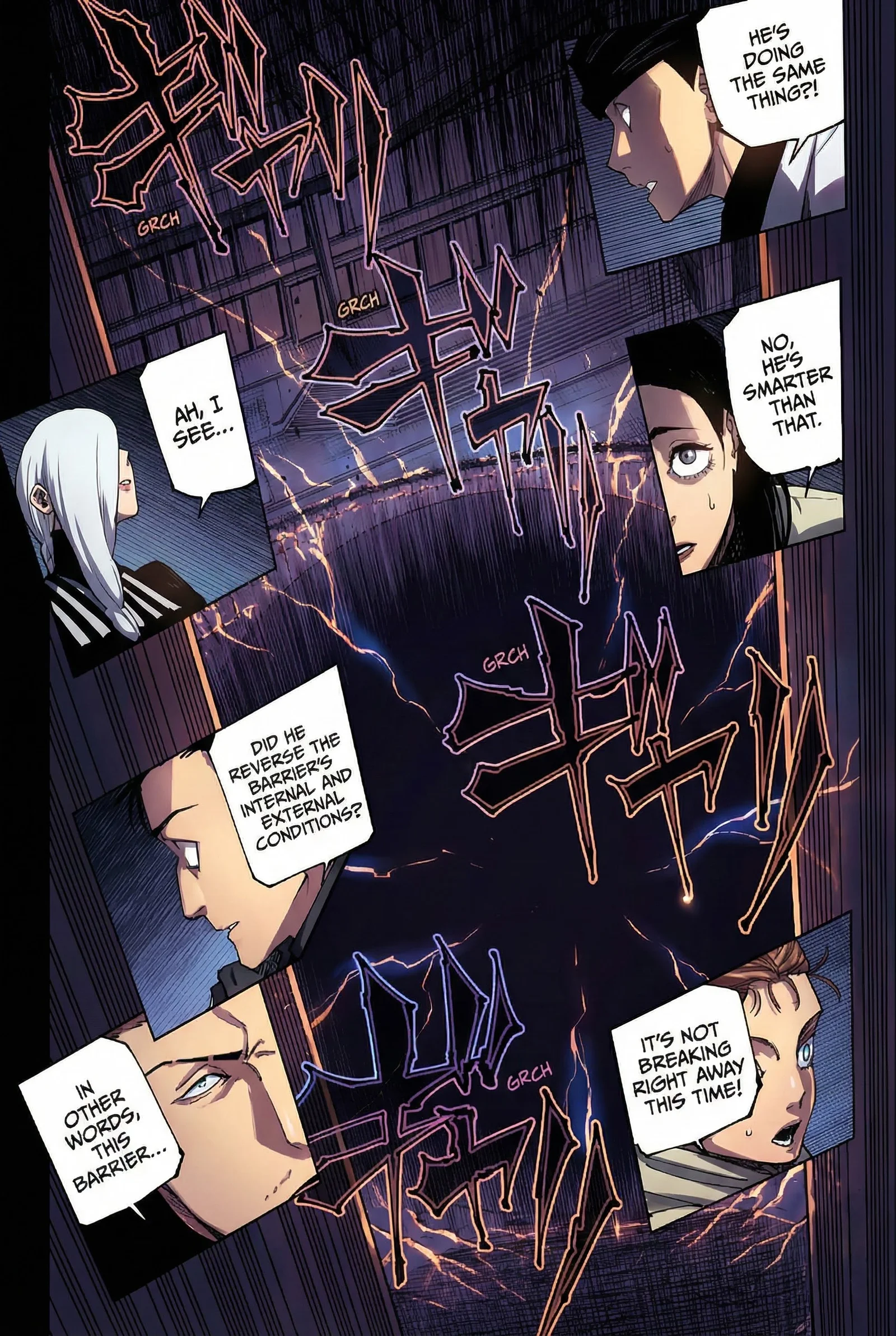 Jujutsu Kaisen Colored Manga JJK, chapter 227, page 4