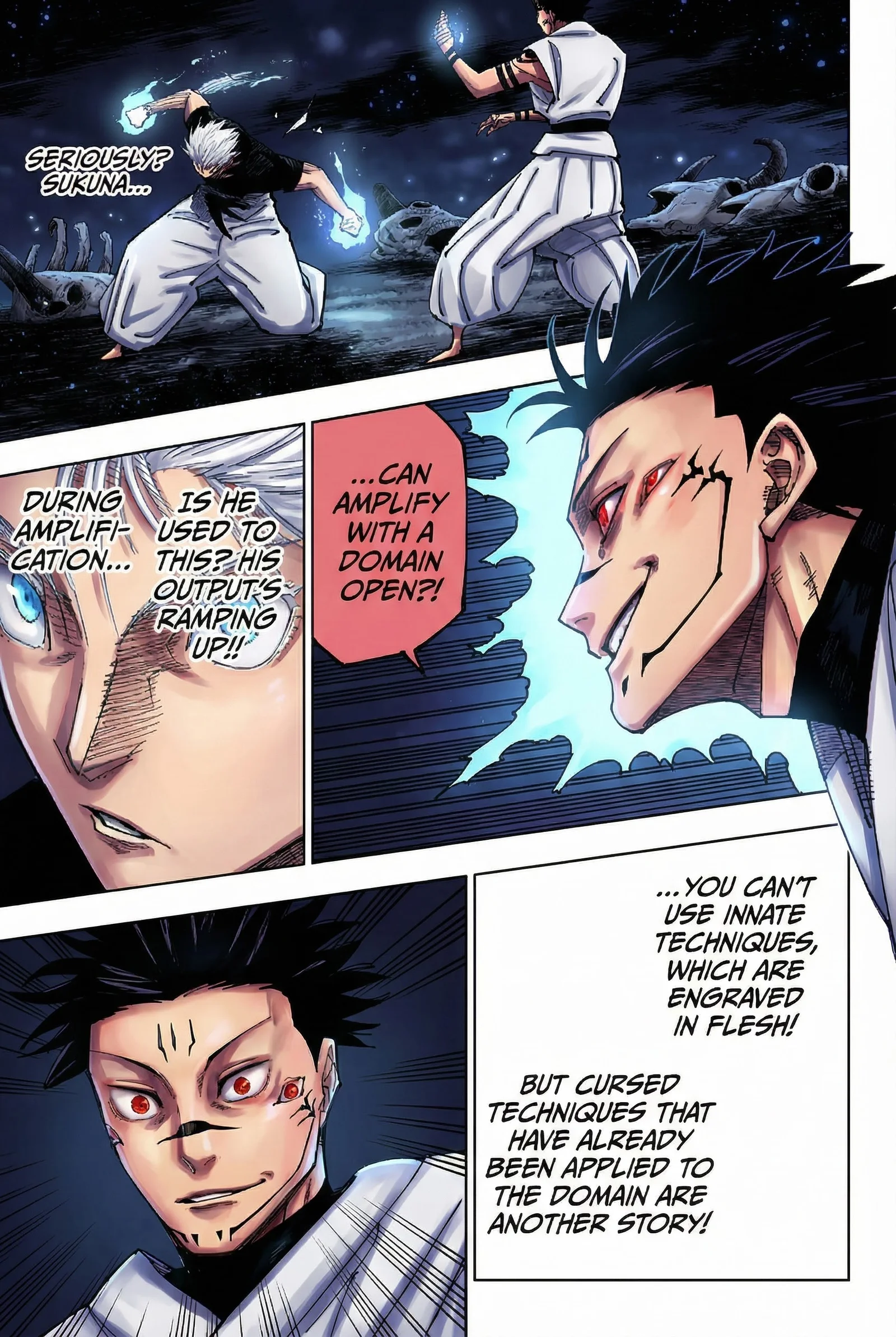 Jujutsu Kaisen Colored Manga JJK, chapter 227, page 7