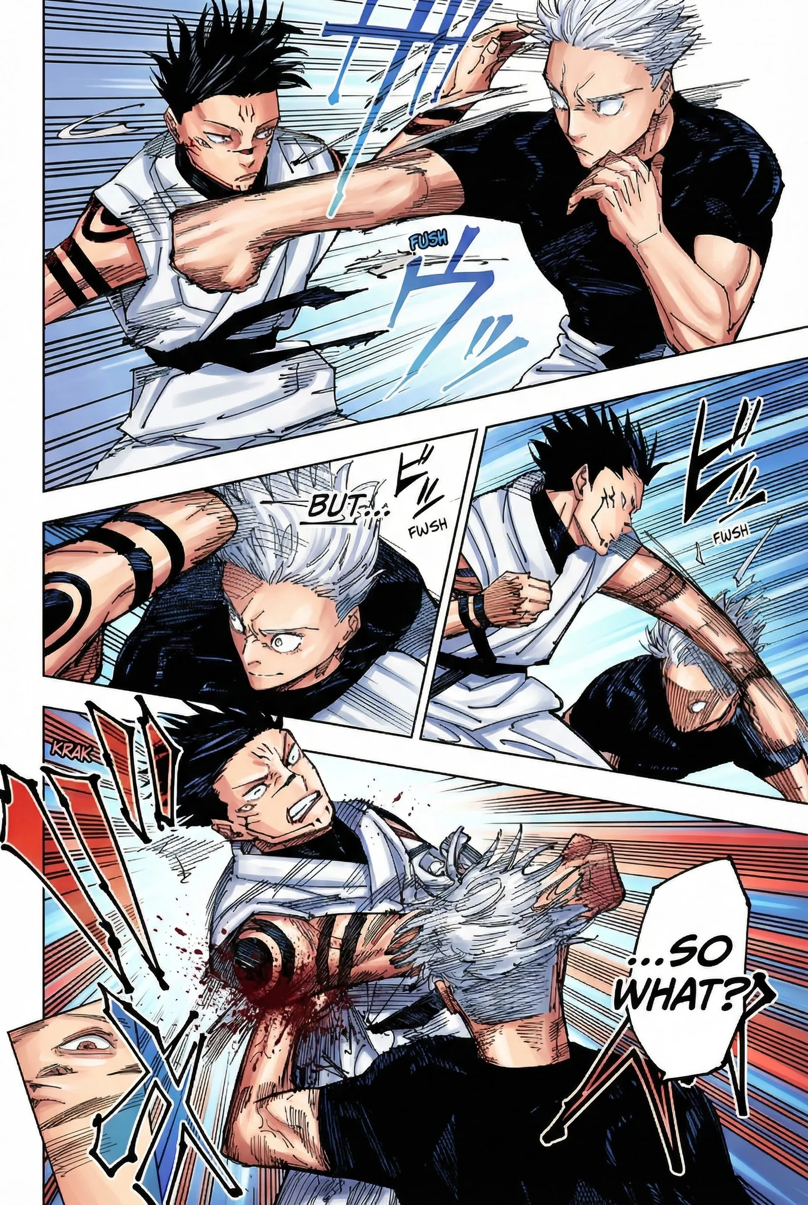 Jujutsu Kaisen Colored Manga JJK, chapter 227, page 8