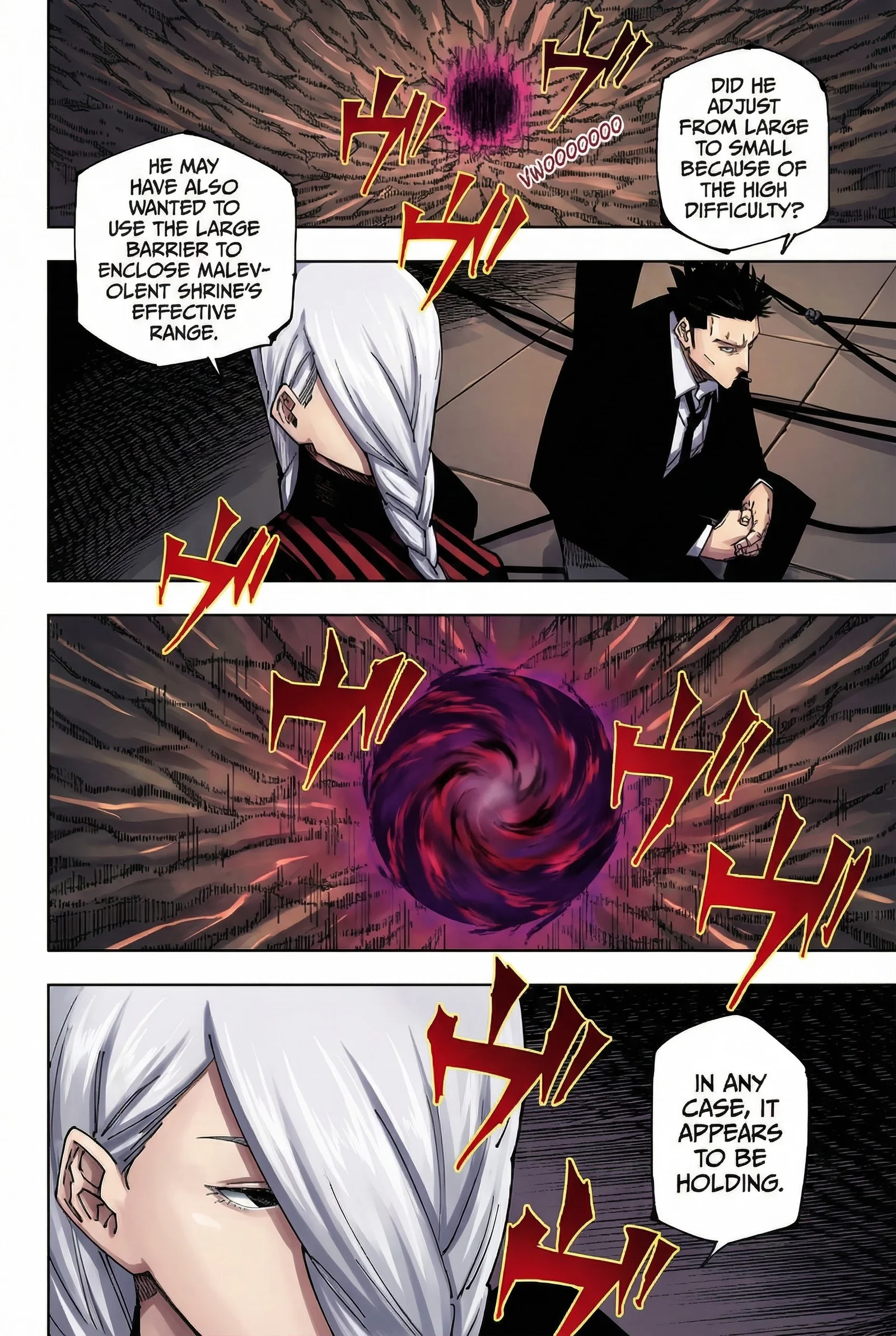 Jujutsu Kaisen Colored Manga JJK, chapter 228, page 4