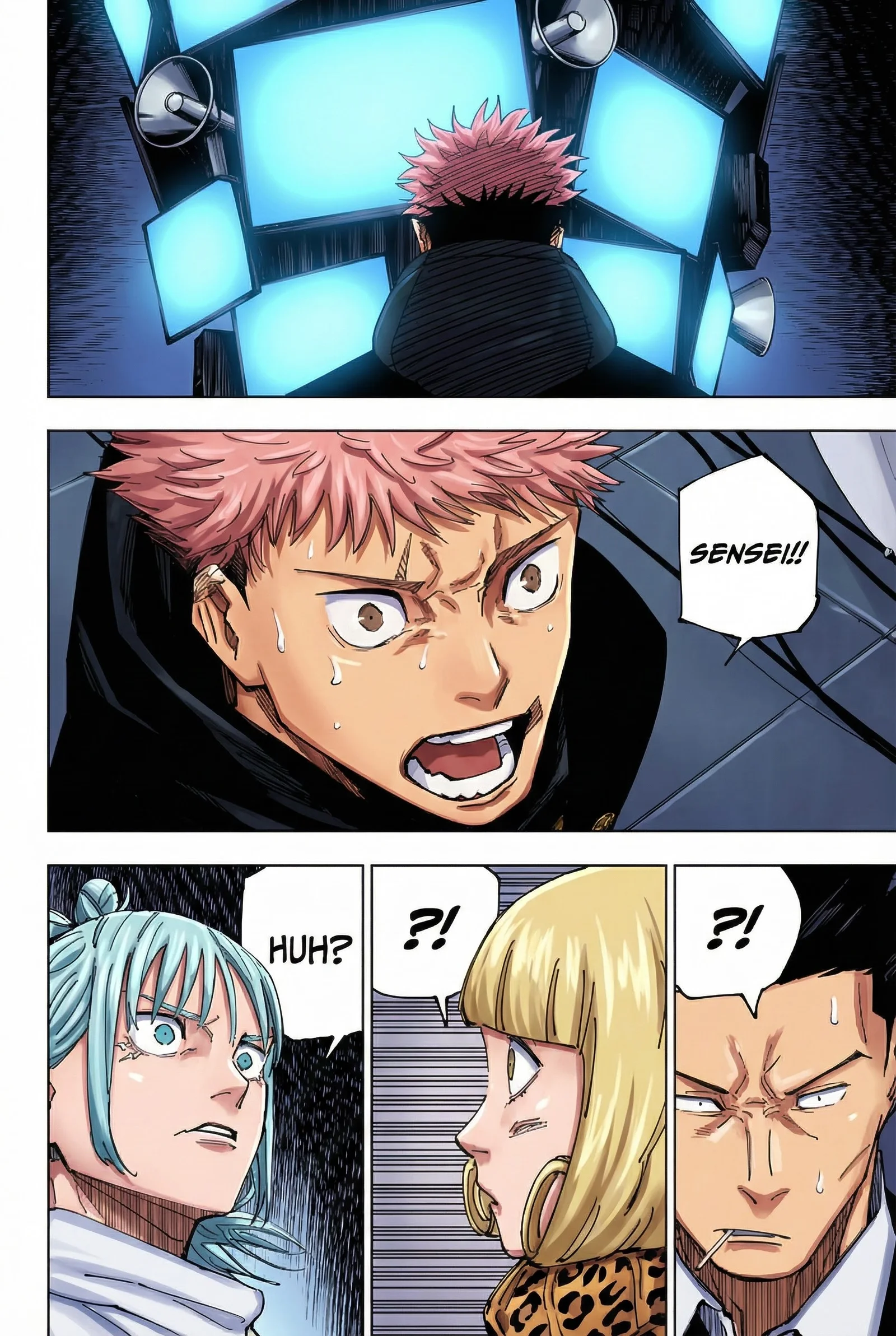 Jujutsu Kaisen Colored Manga JJK, chapter 228, page 7