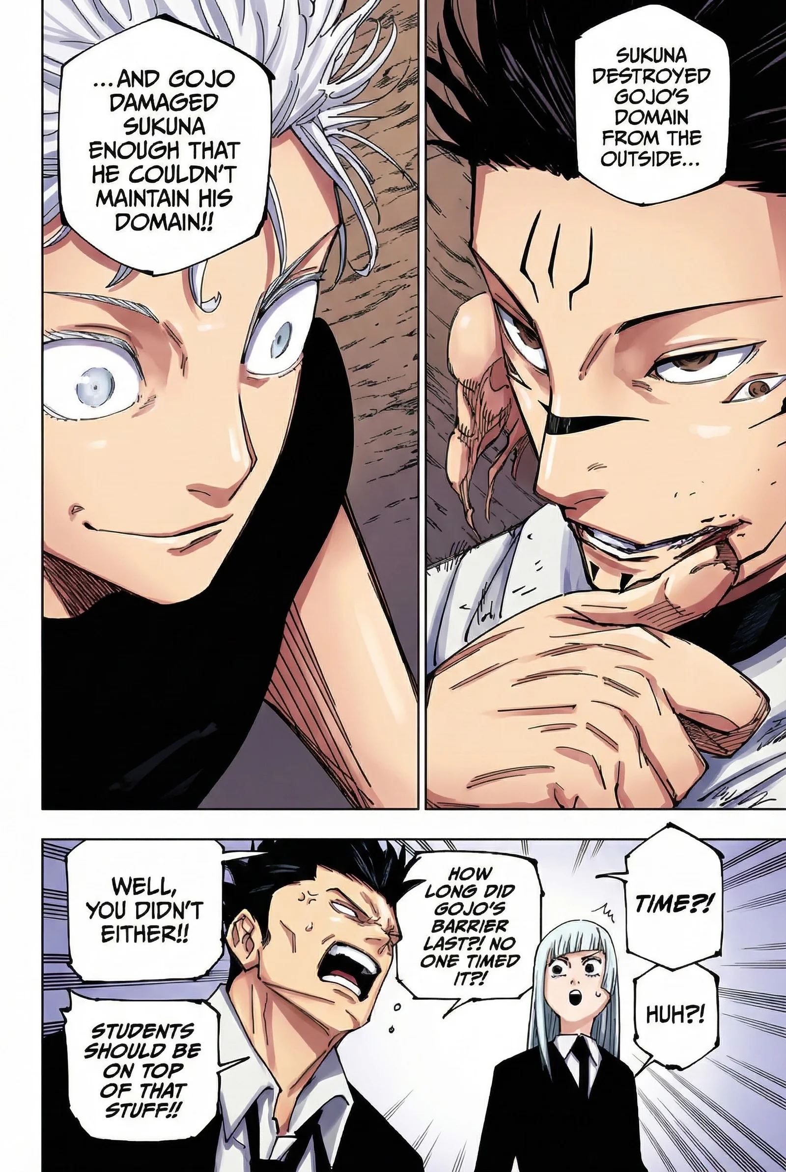 Jujutsu Kaisen Colored Manga JJK, chapter 228, page 11