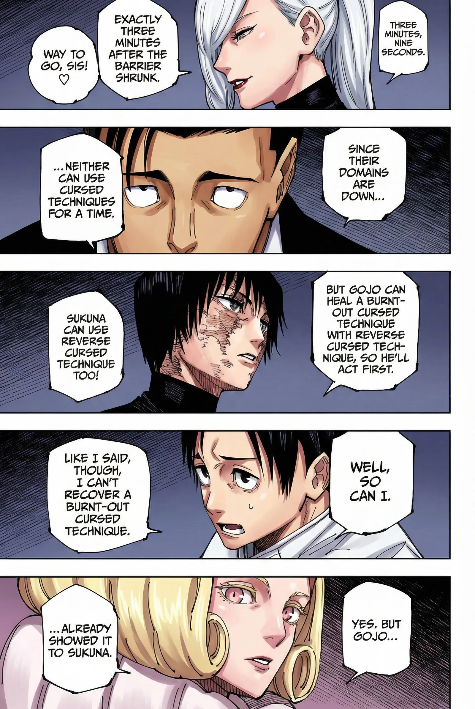 Jujutsu Kaisen Colored Manga JJK, chapter 228, page 12
