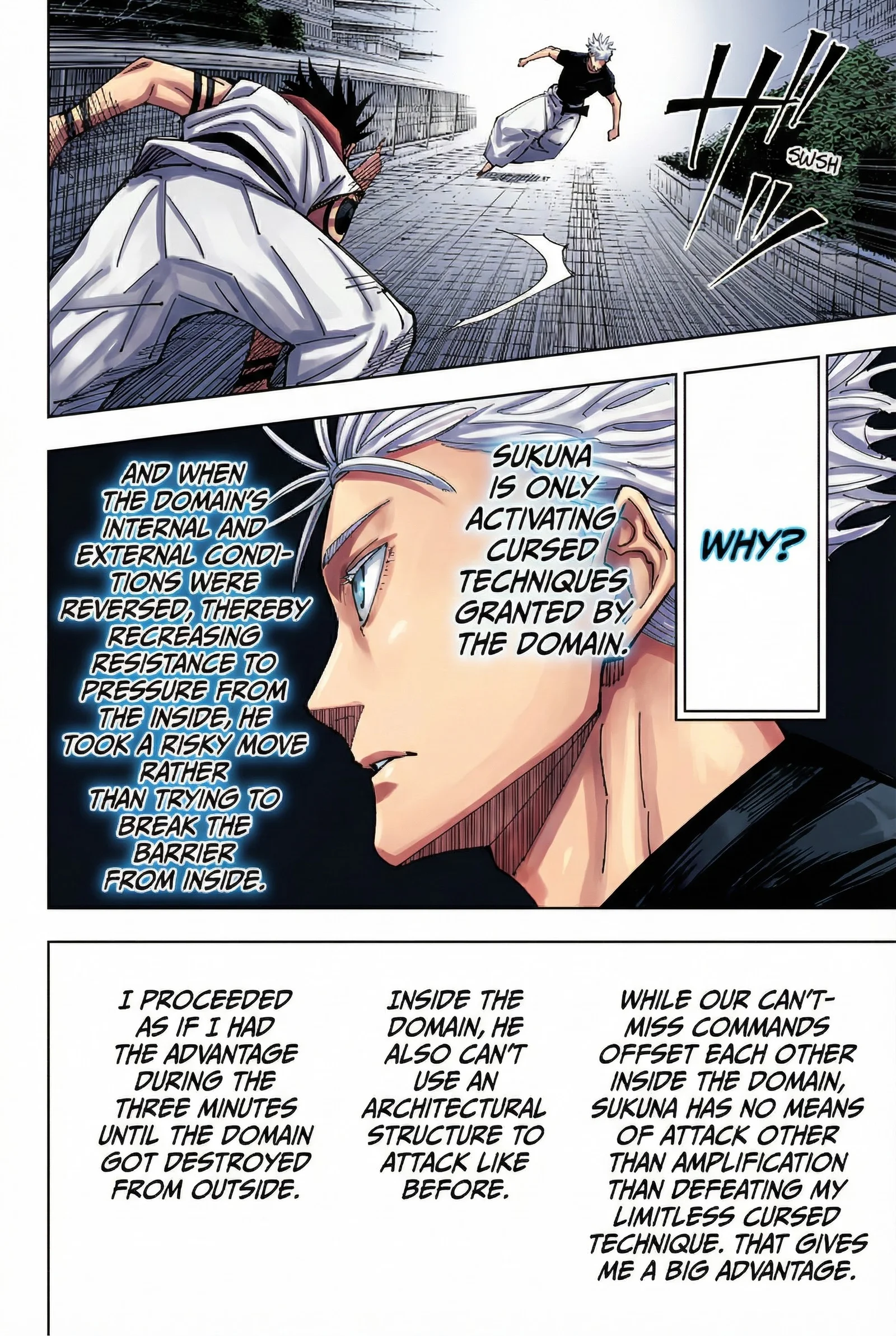 Jujutsu Kaisen Colored Manga JJK, chapter 228, page 17