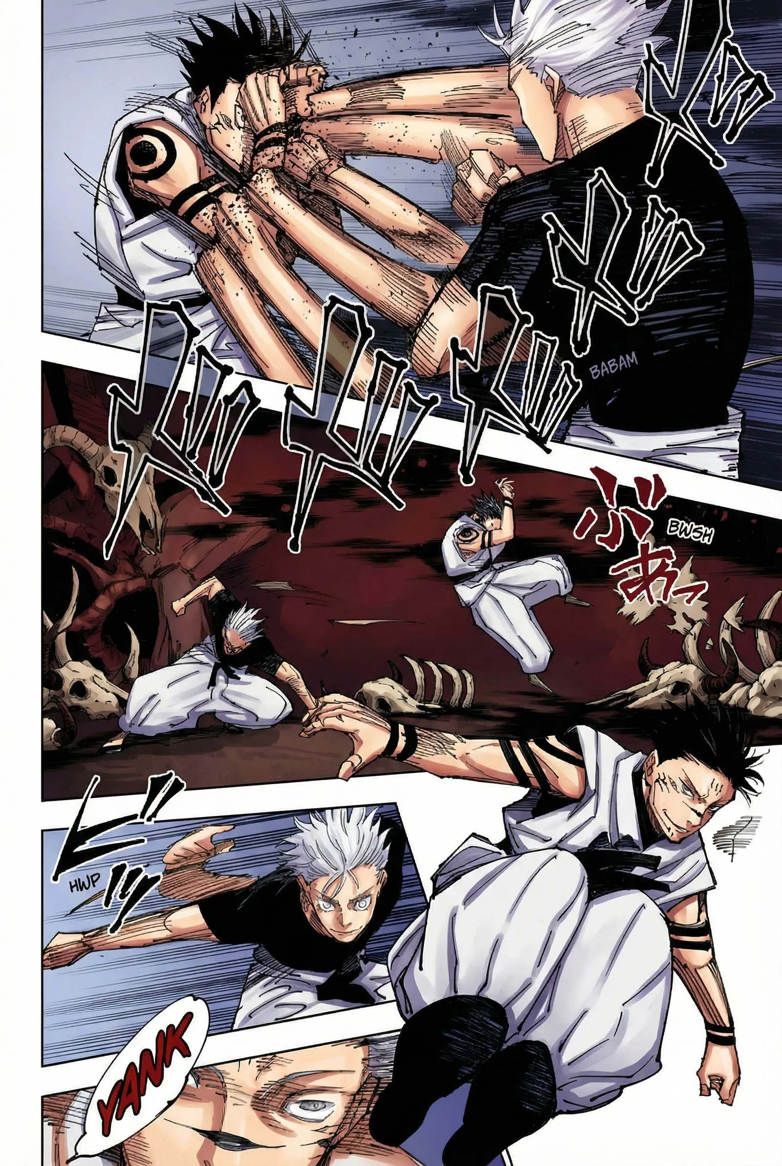 Jujutsu Kaisen Colored Manga JJK, chapter 229, page 4