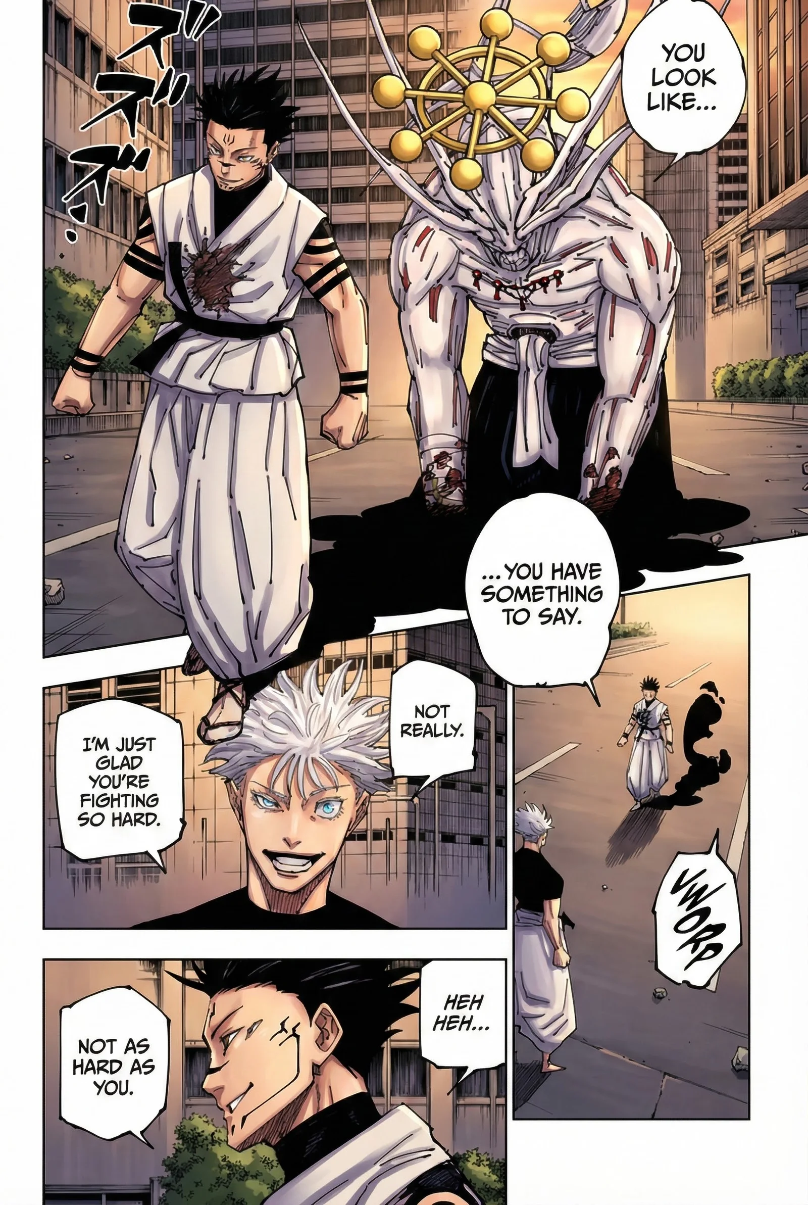 Jujutsu Kaisen Colored Manga JJK, chapter 230, page 6