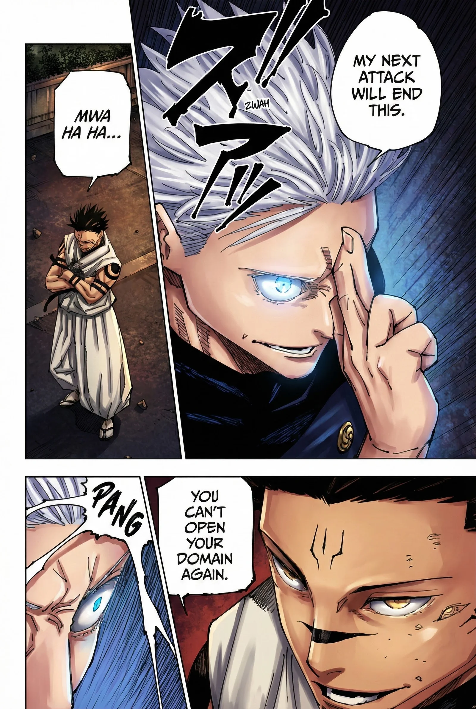 Jujutsu Kaisen Colored Manga JJK, chapter 230, page 8