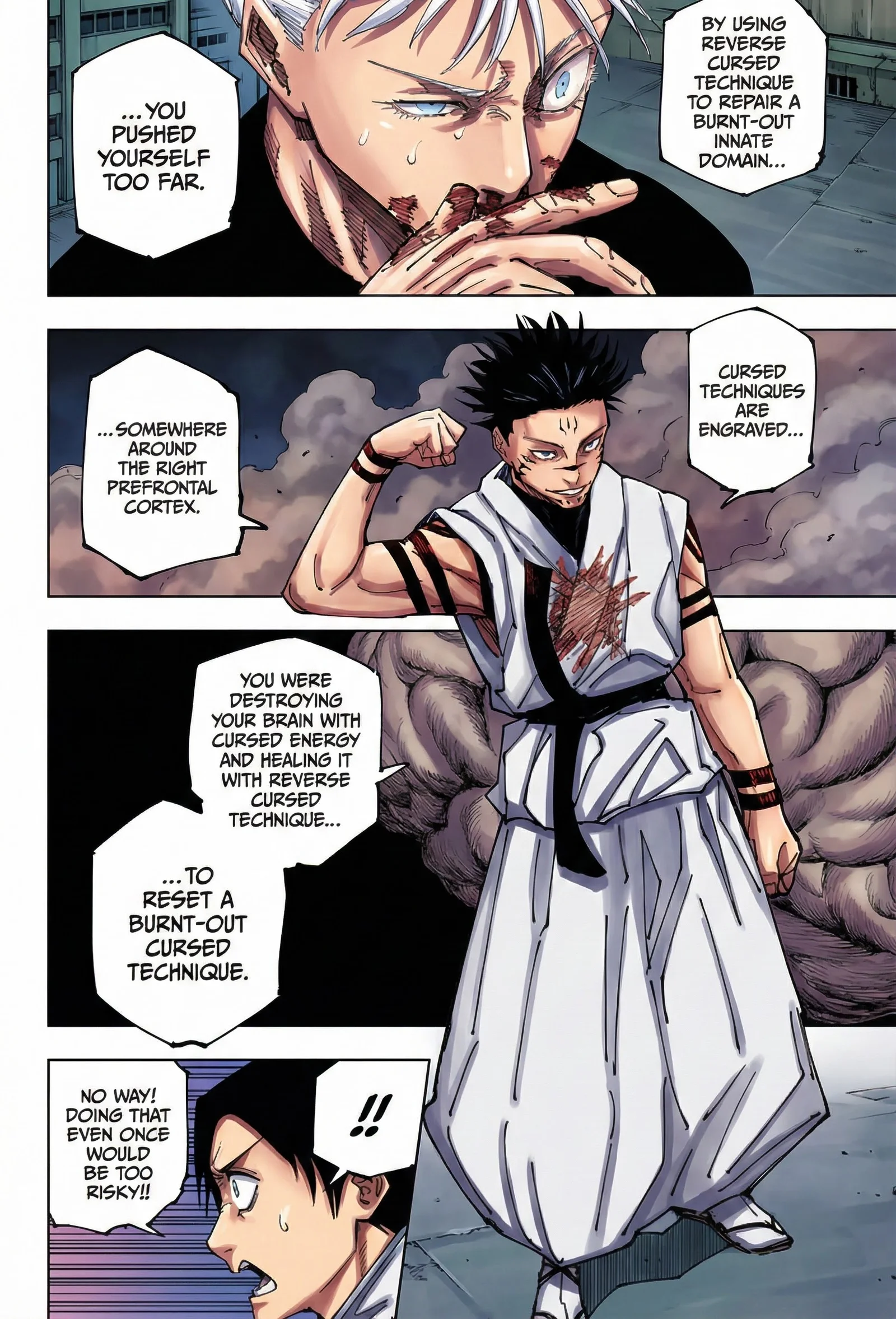 Jujutsu Kaisen Colored Manga JJK, chapter 230, page 10