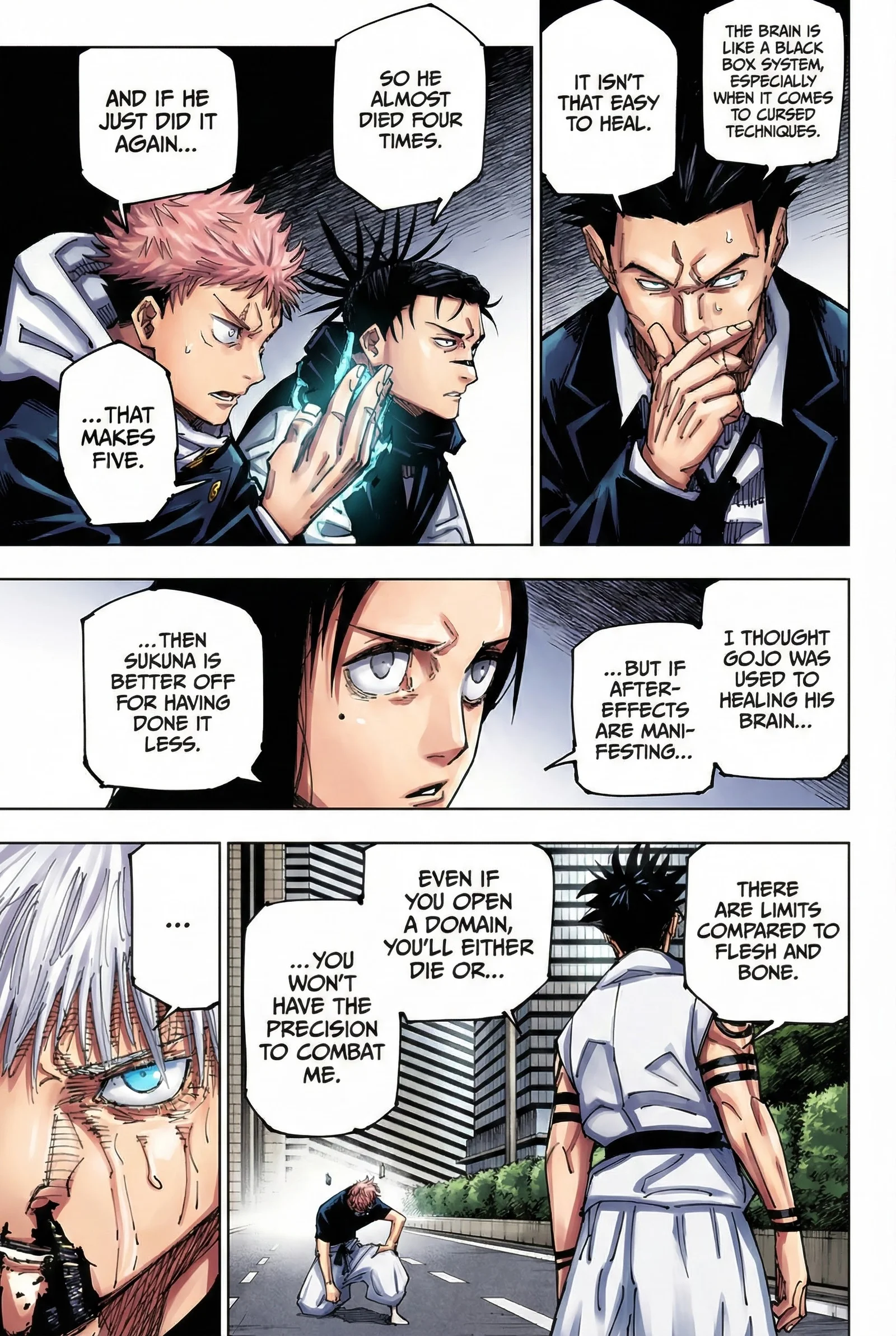 Jujutsu Kaisen Colored Manga JJK, chapter 230, page 11