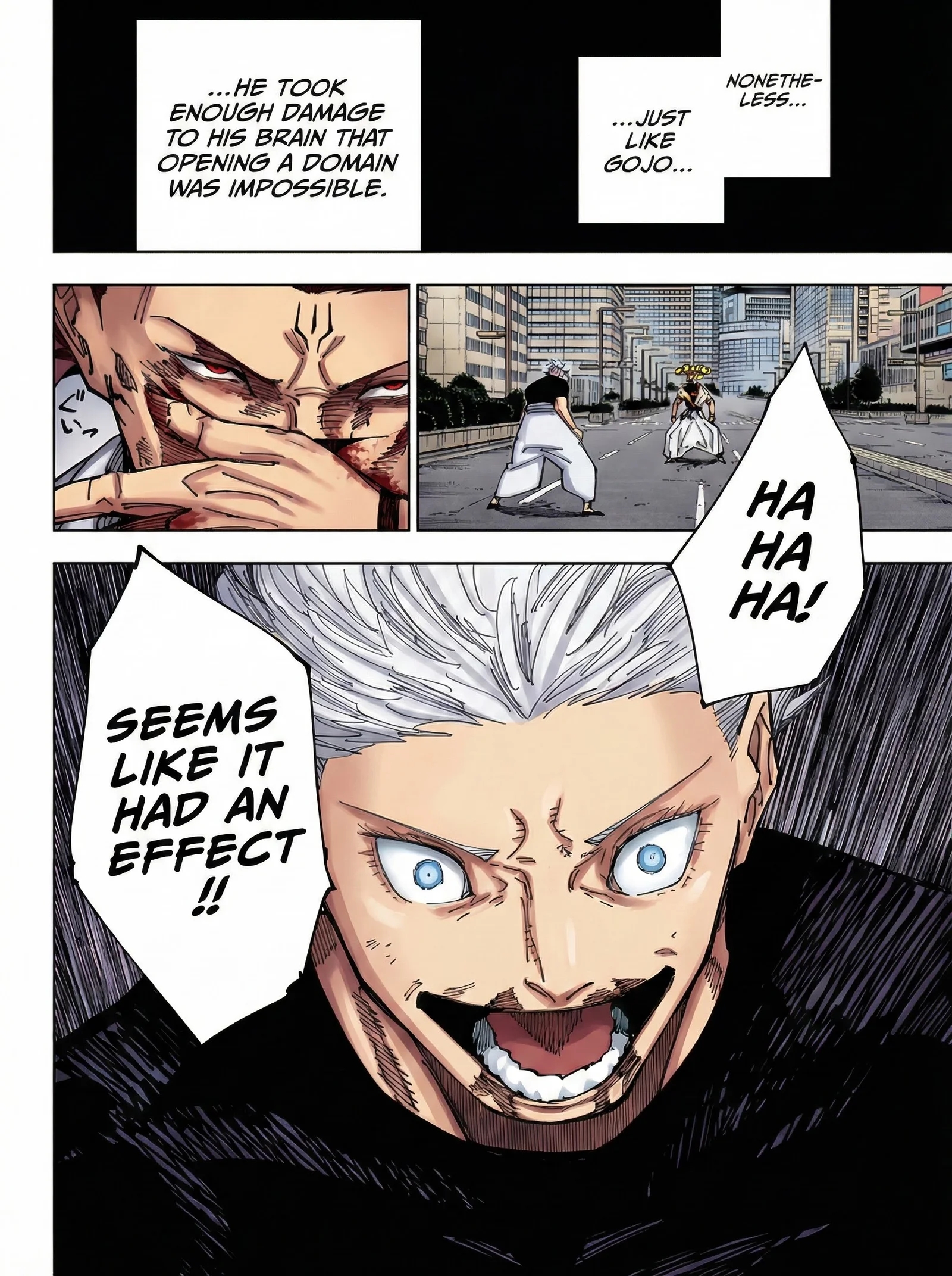 Jujutsu Kaisen Colored Manga JJK, chapter 230, page 16