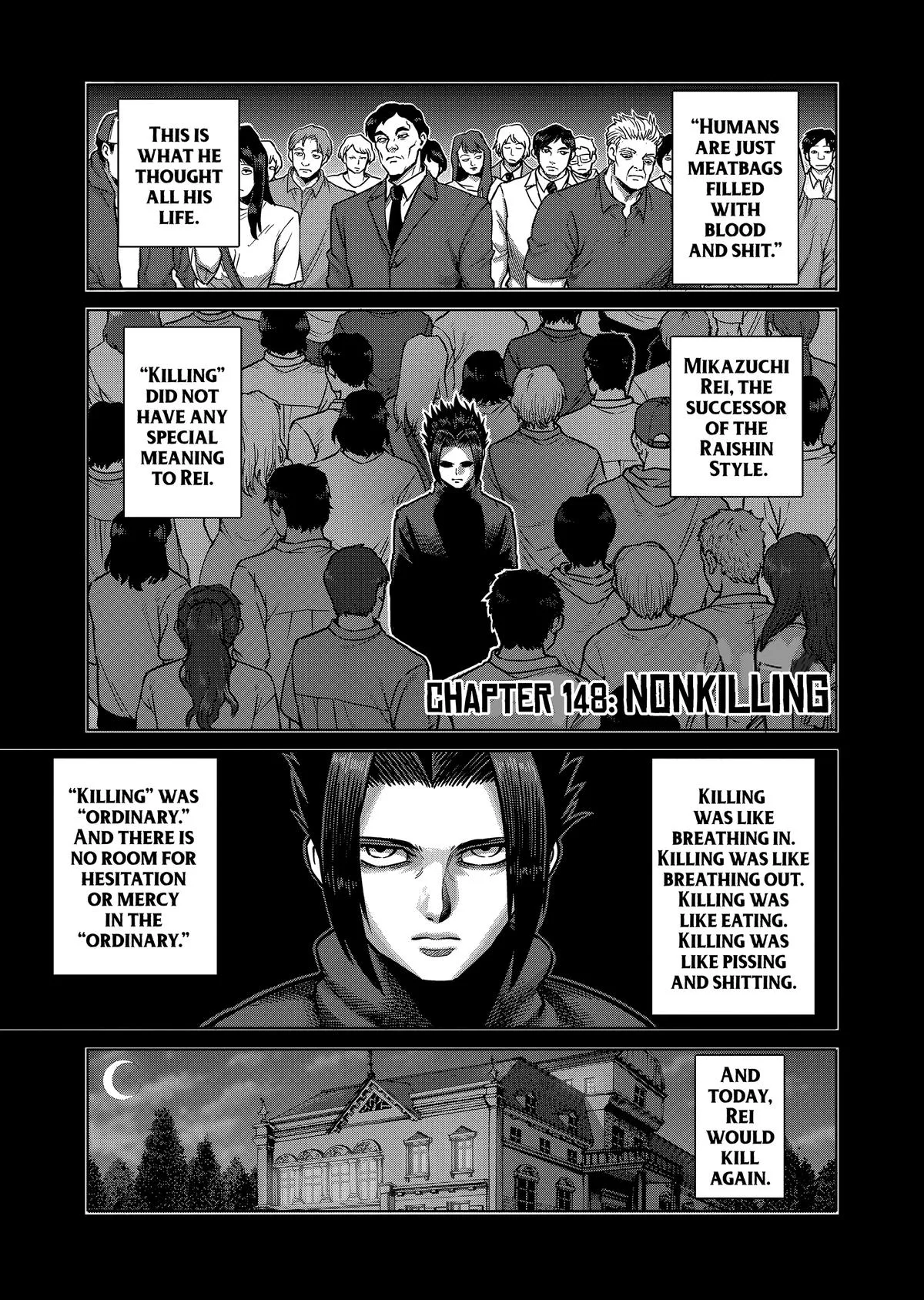 Kengan Ashura, chapter 148, page 1