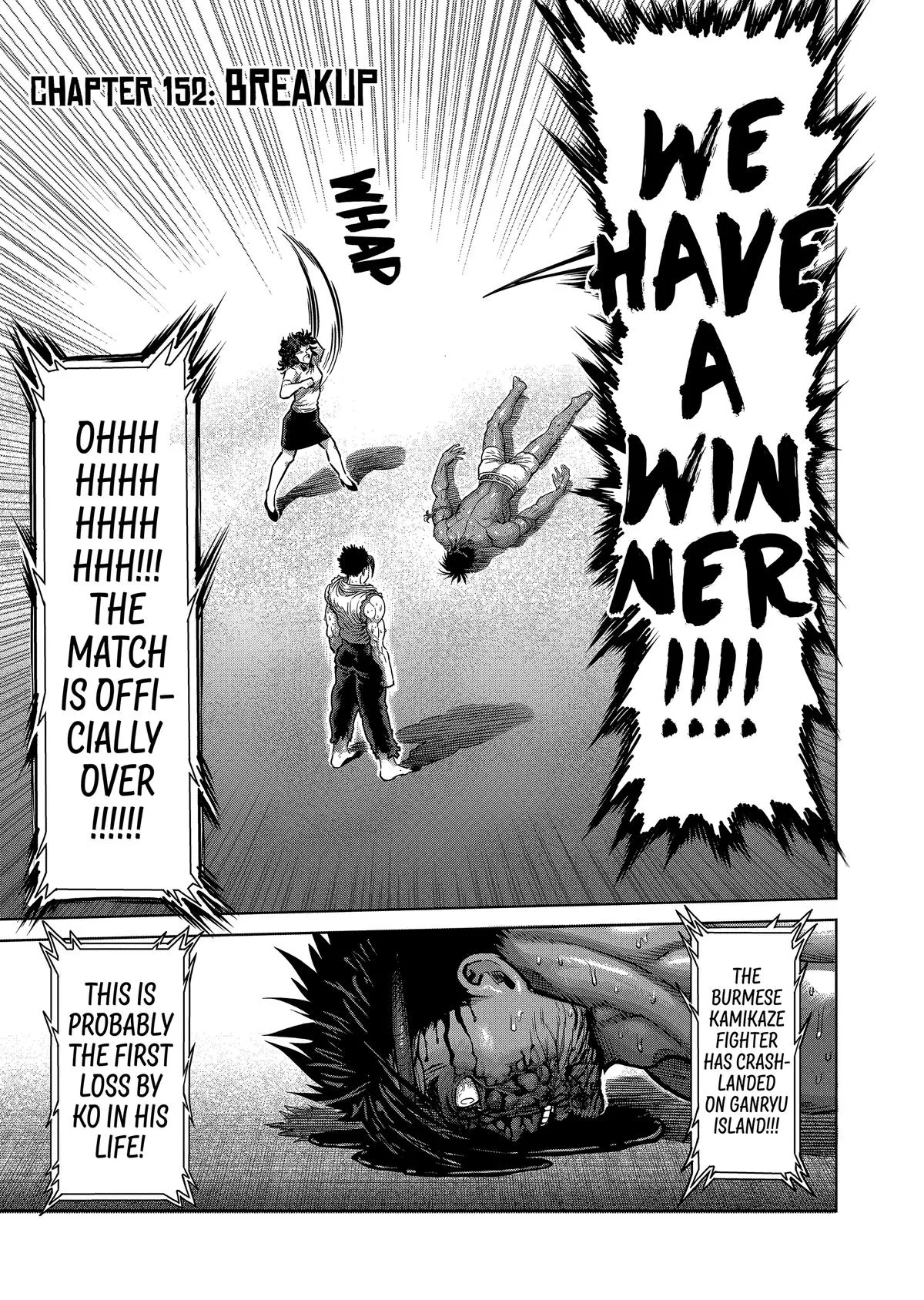 Kengan Ashura, chapter 152, page 1