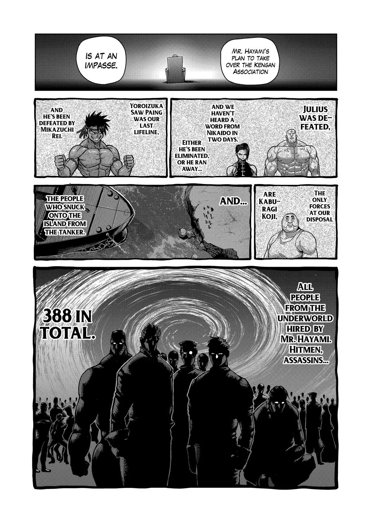 Kengan Ashura, chapter 152, page 11