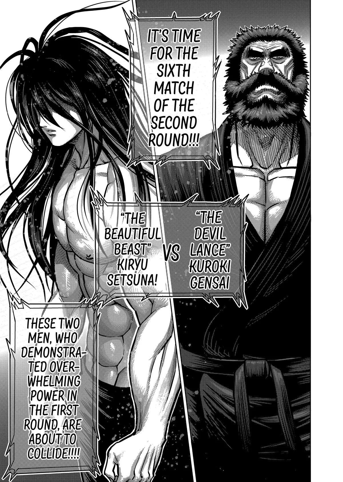 Kengan Ashura, chapter 152, page 15