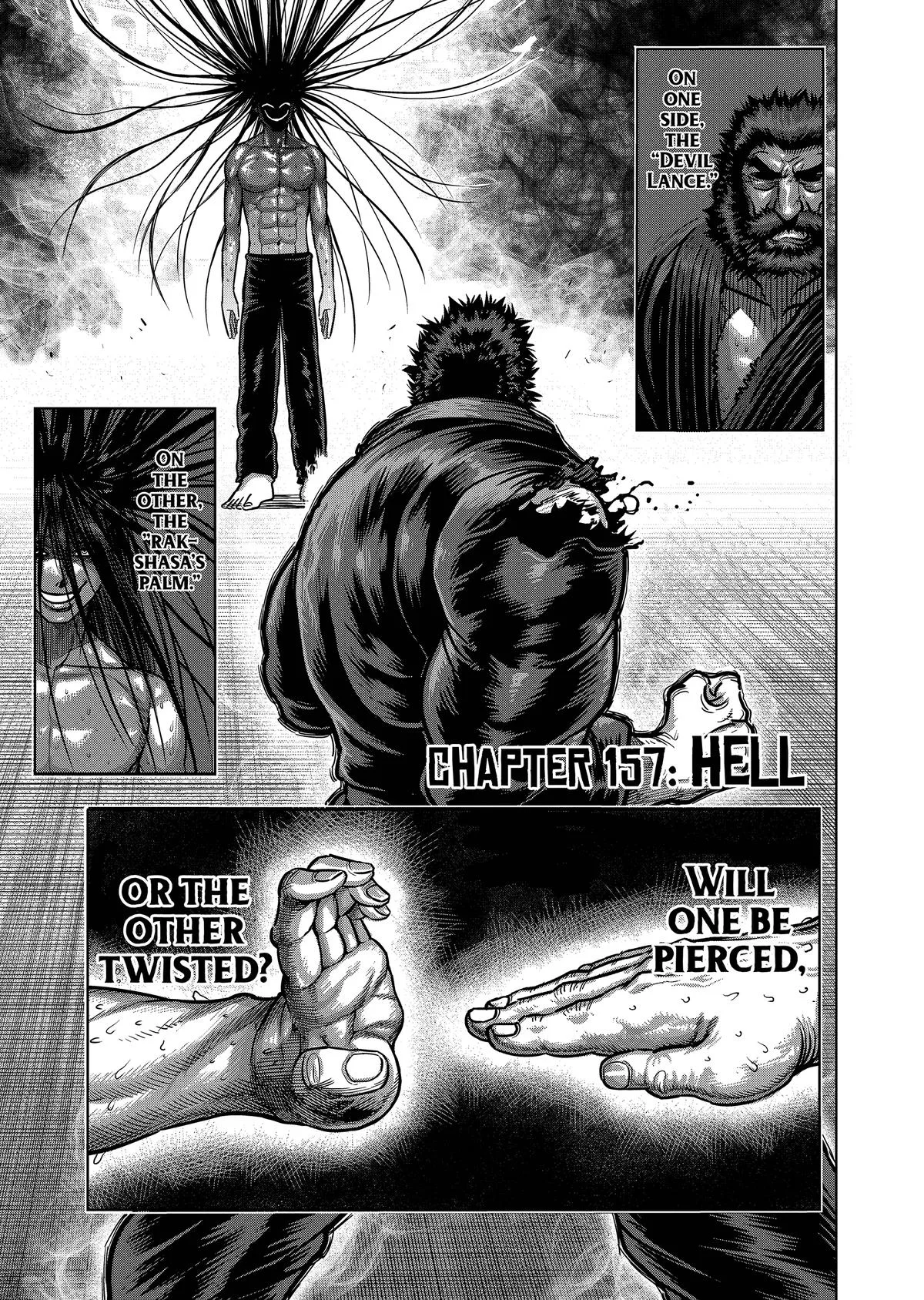 Kengan Ashura, chapter 157, page 1