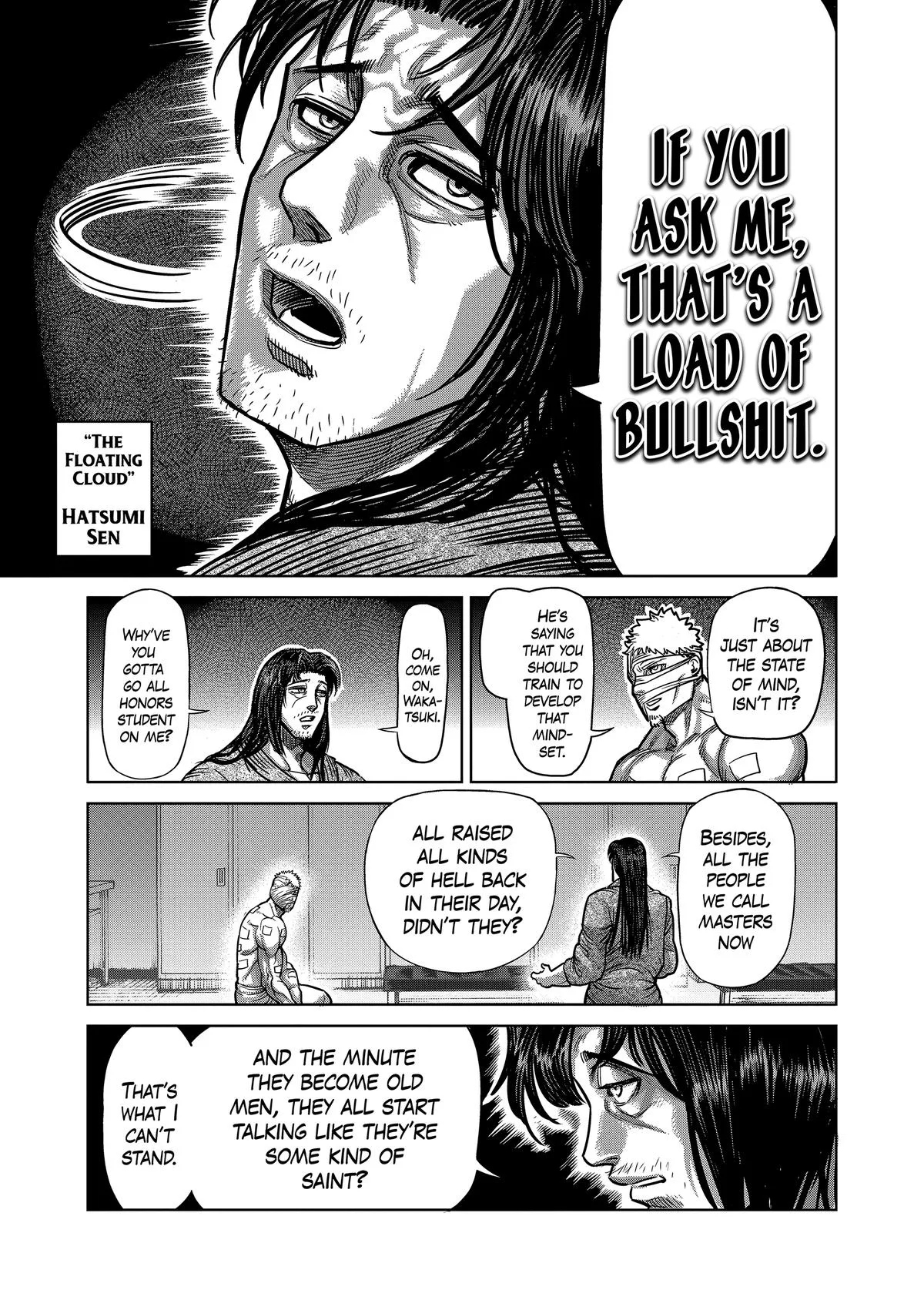 Kengan Ashura, chapter 158, page 13