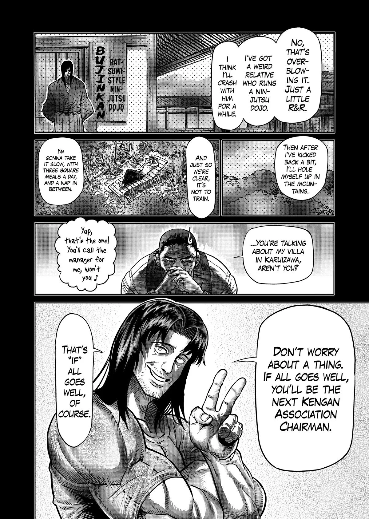 Kengan Ashura, chapter 159, page 8