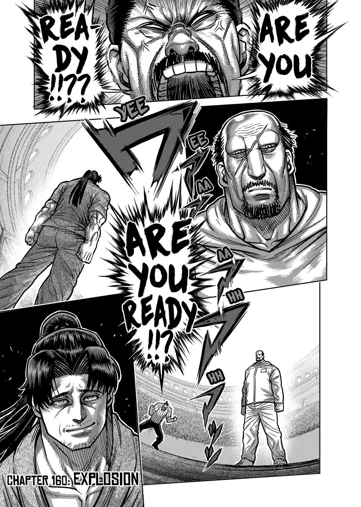 Kengan Ashura, chapter 160, page 1