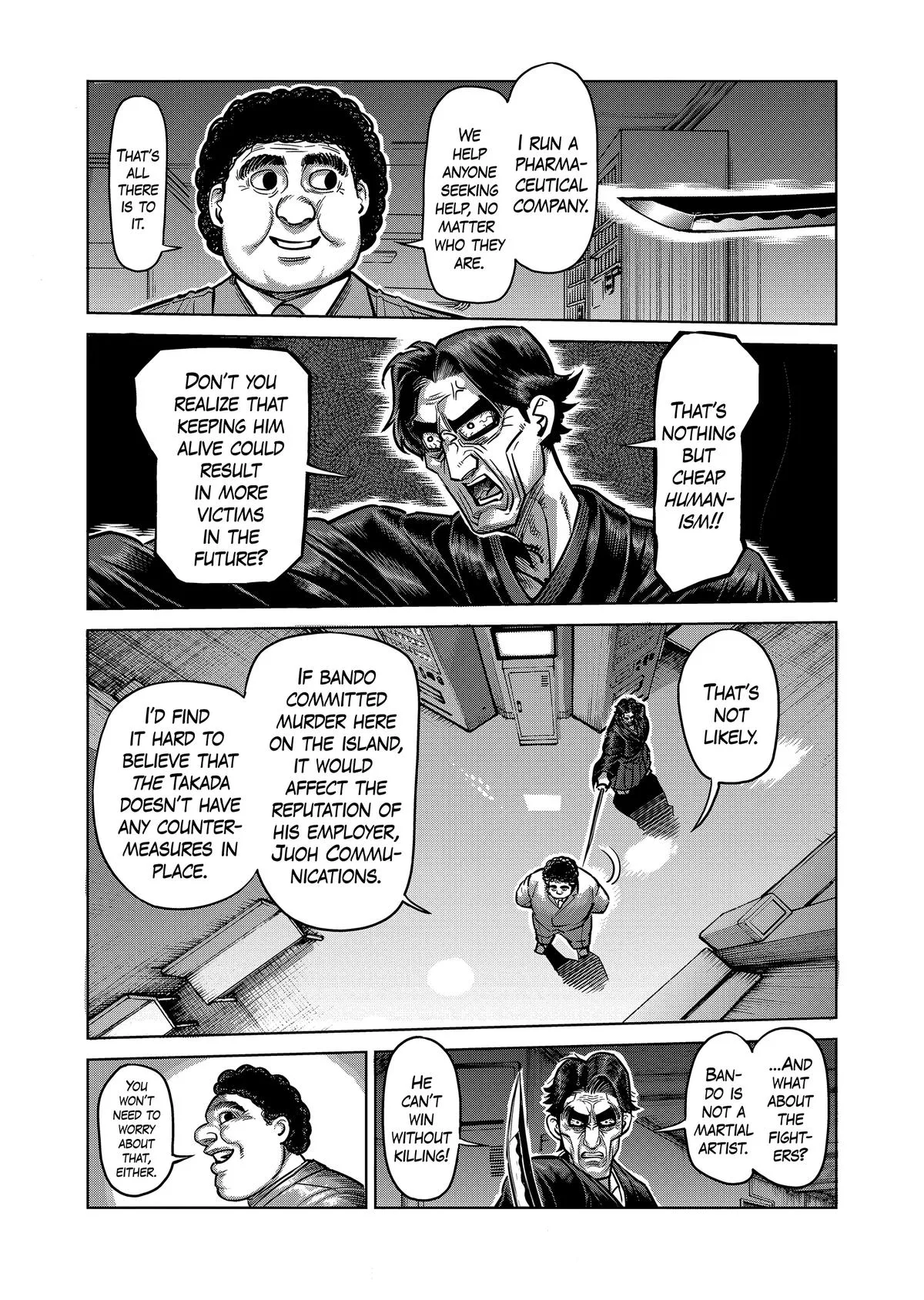 Kengan Ashura, chapter 160, page 3
