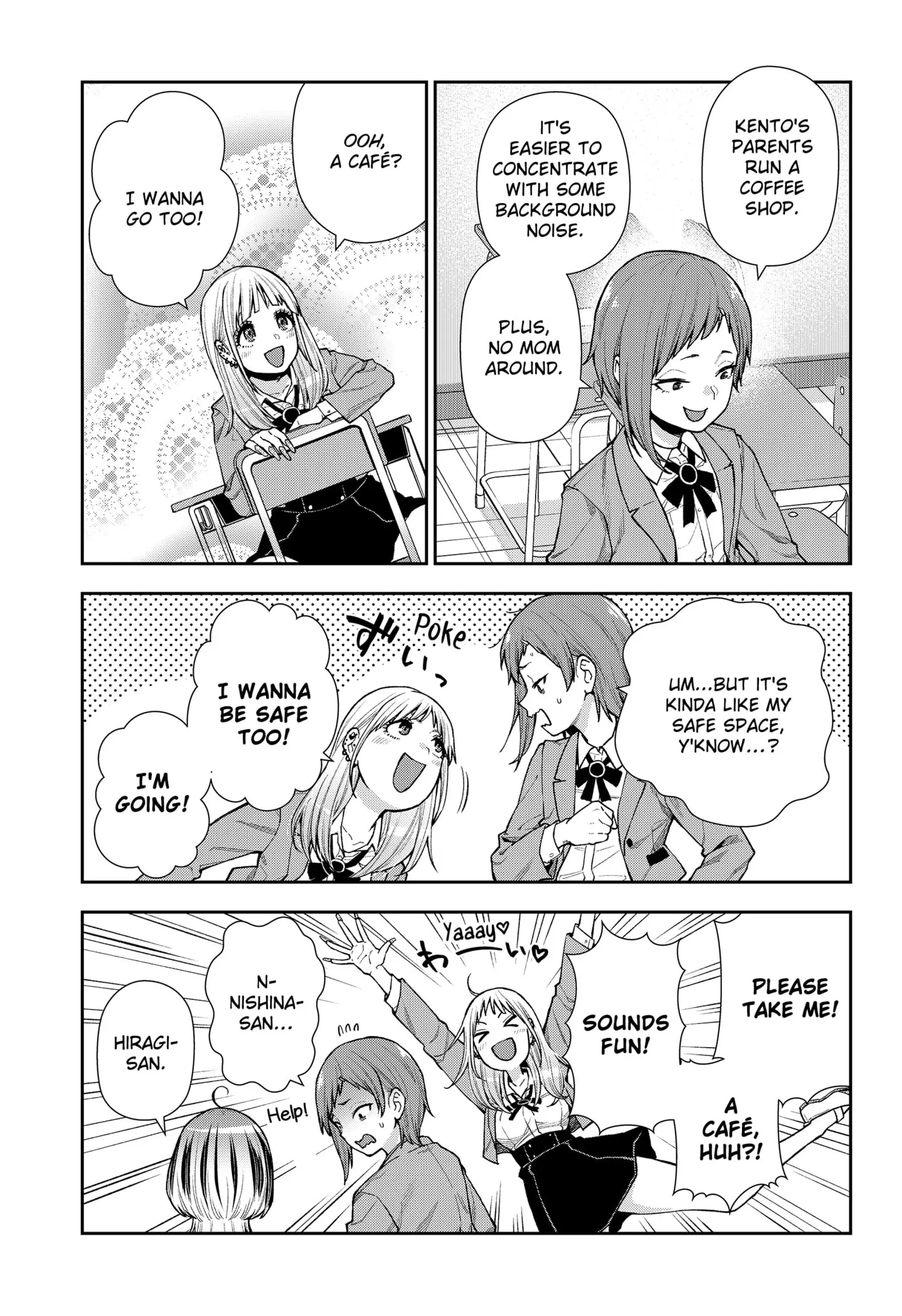 Machi and Oboro, chapter 9, page 3