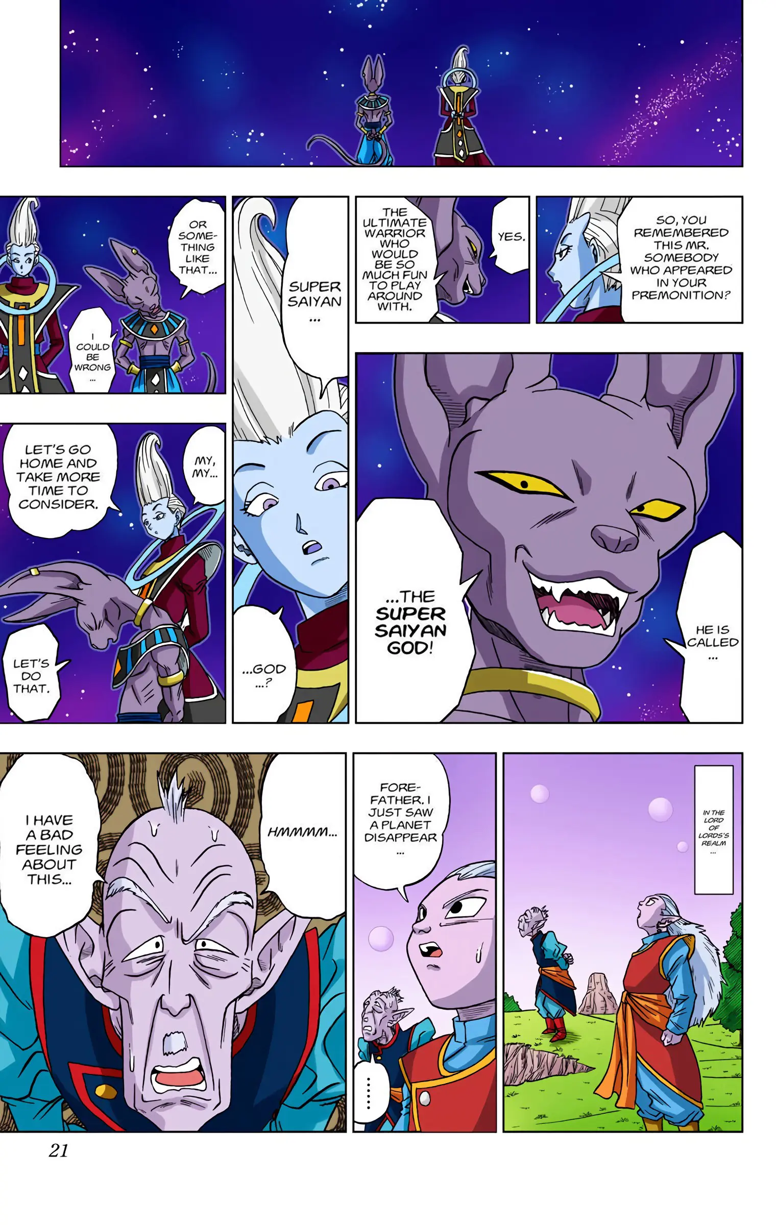 Dragon Ball Super Colored Manga, chapter 1, page 20