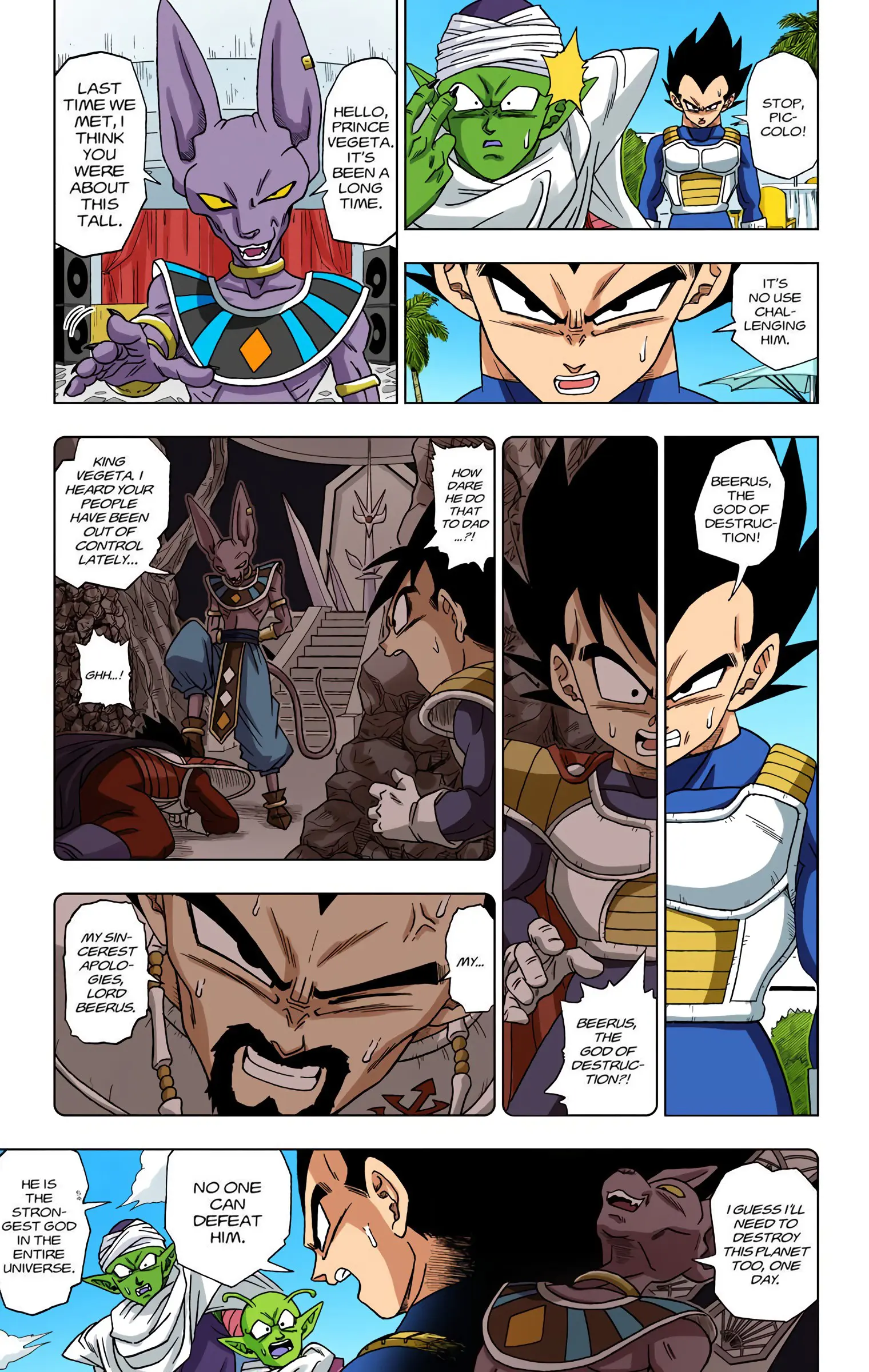 Dragon Ball Super Colored Manga, chapter 3, page 5