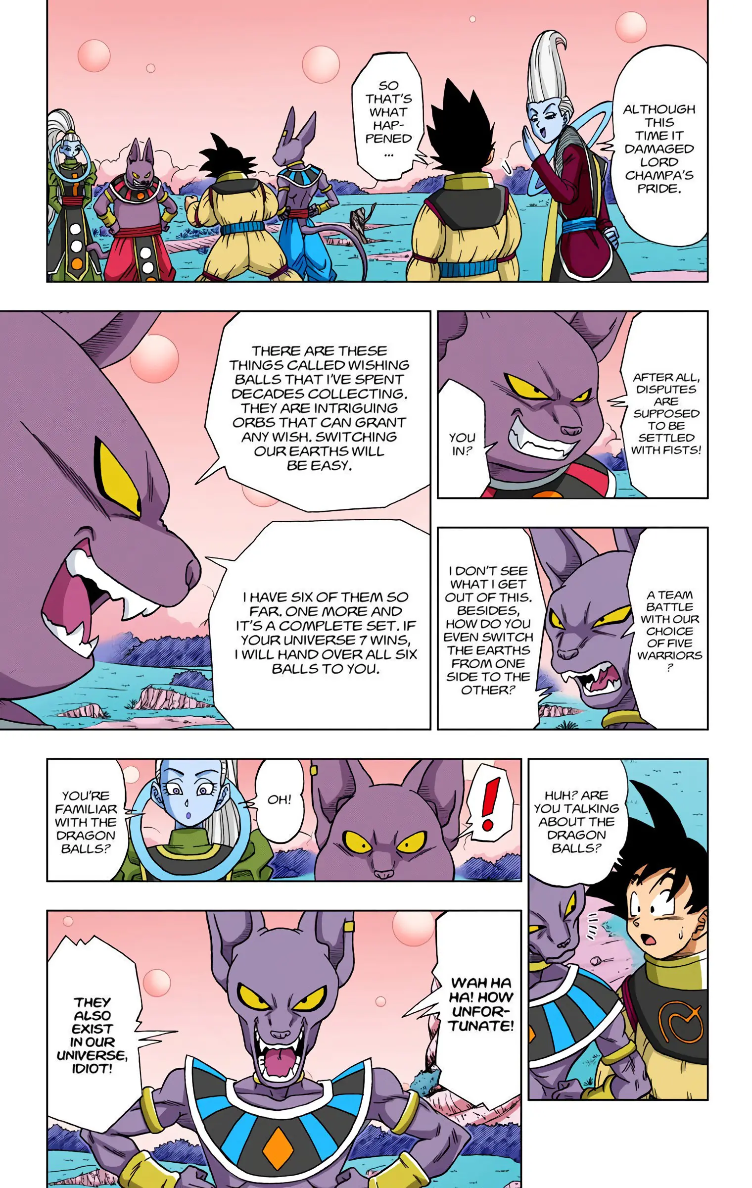 Dragon Ball Super Colored Manga, chapter 6, page 9