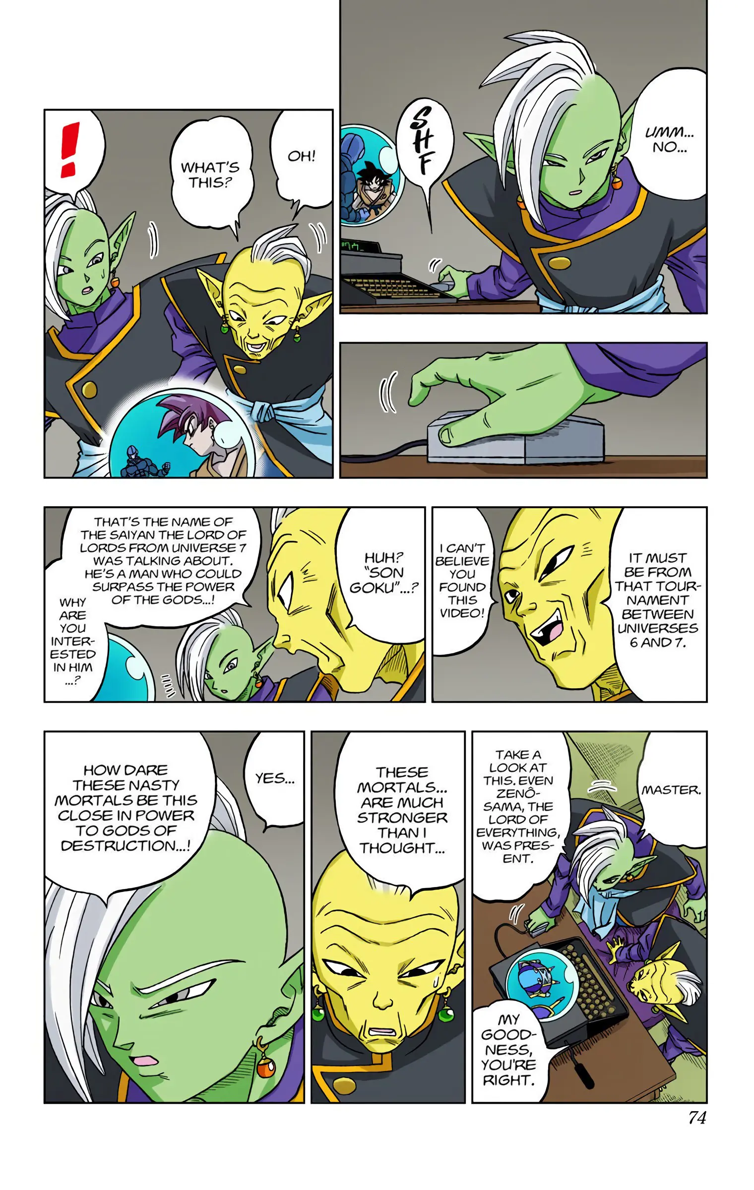 Dragon Ball Super Colored Manga, chapter 17, page 28