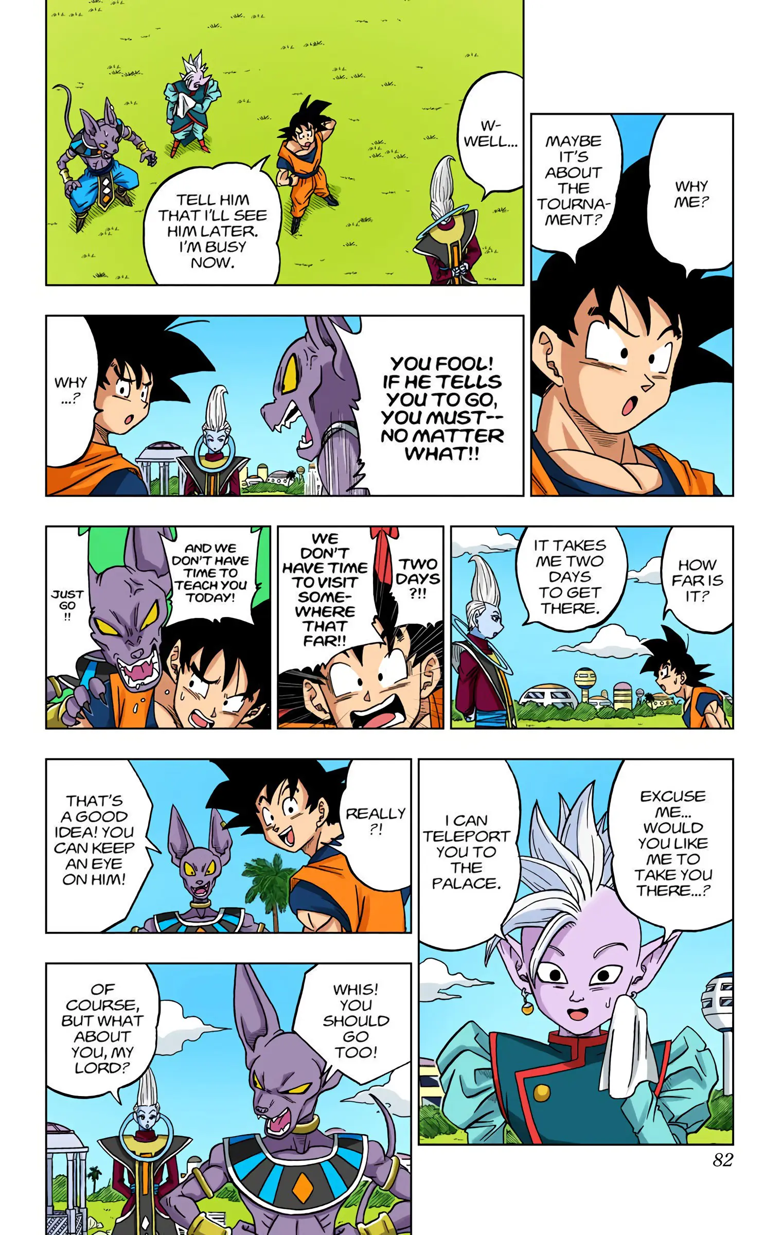 Dragon Ball Super Colored Manga, chapter 17, page 36