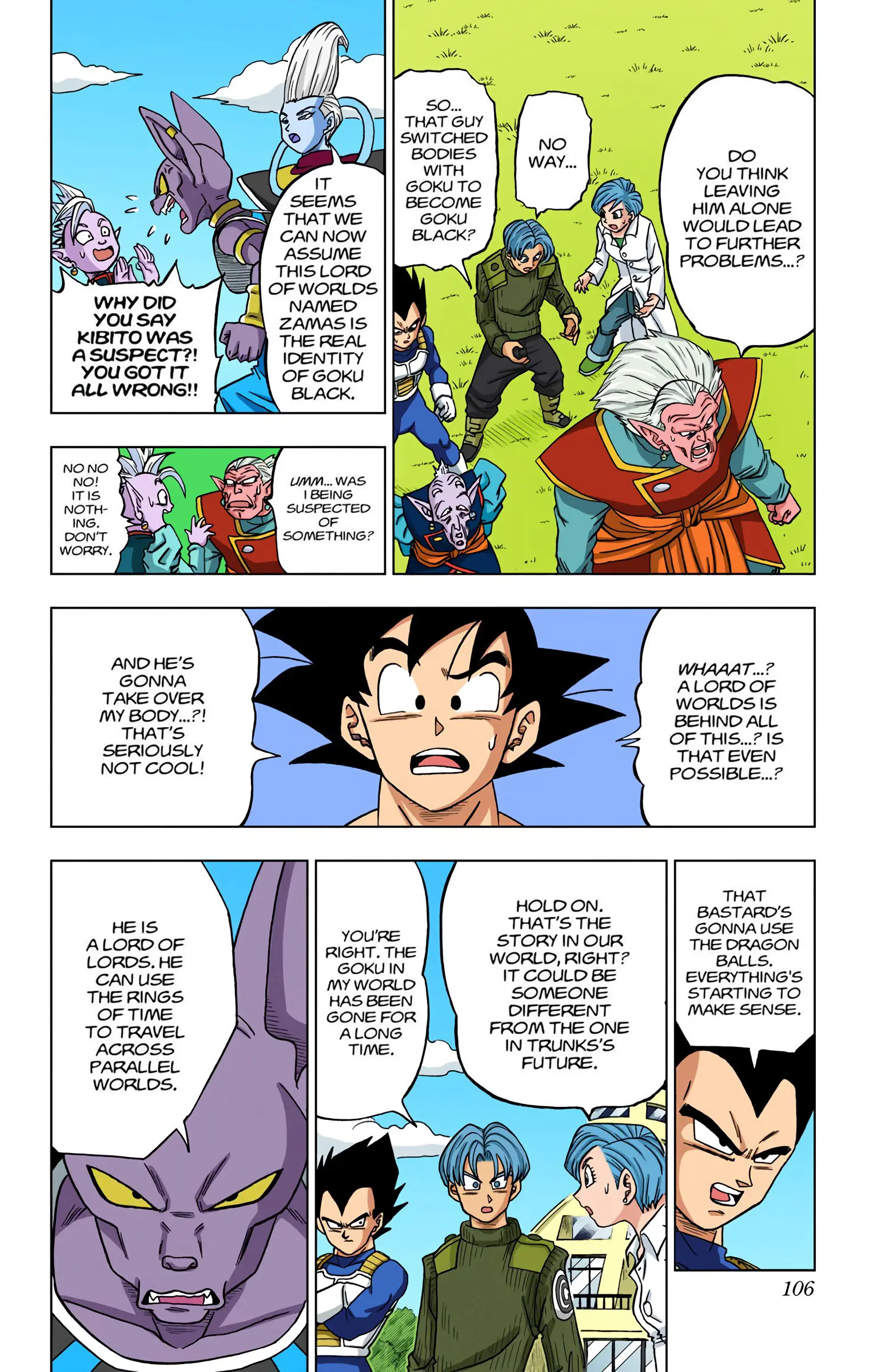 Dragon Ball Super Colored Manga, chapter 18, page 20
