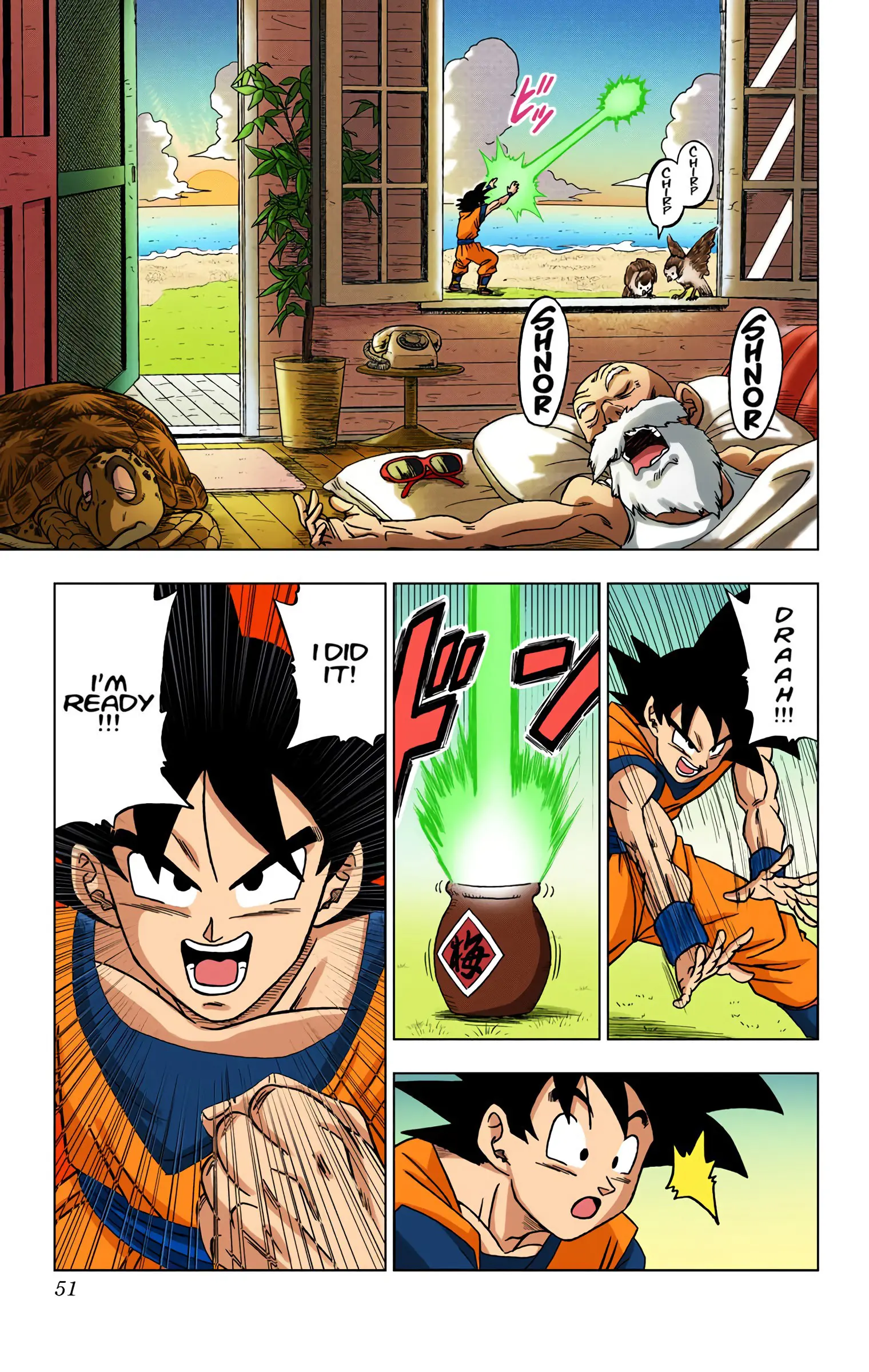 Dragon Ball Super Colored Manga, chapter 21, page 50