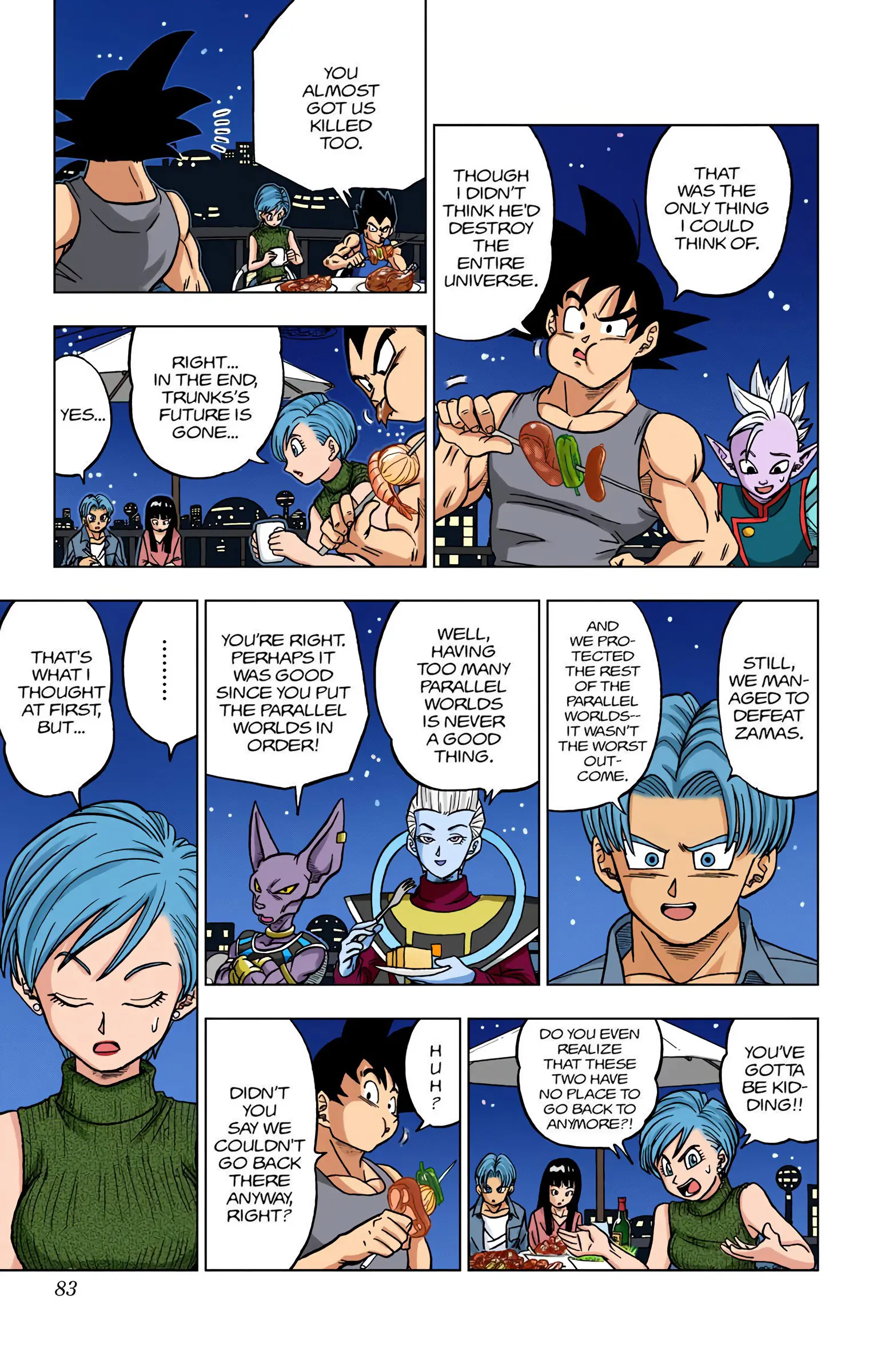 Dragon Ball Super Colored Manga, chapter 26, page 31