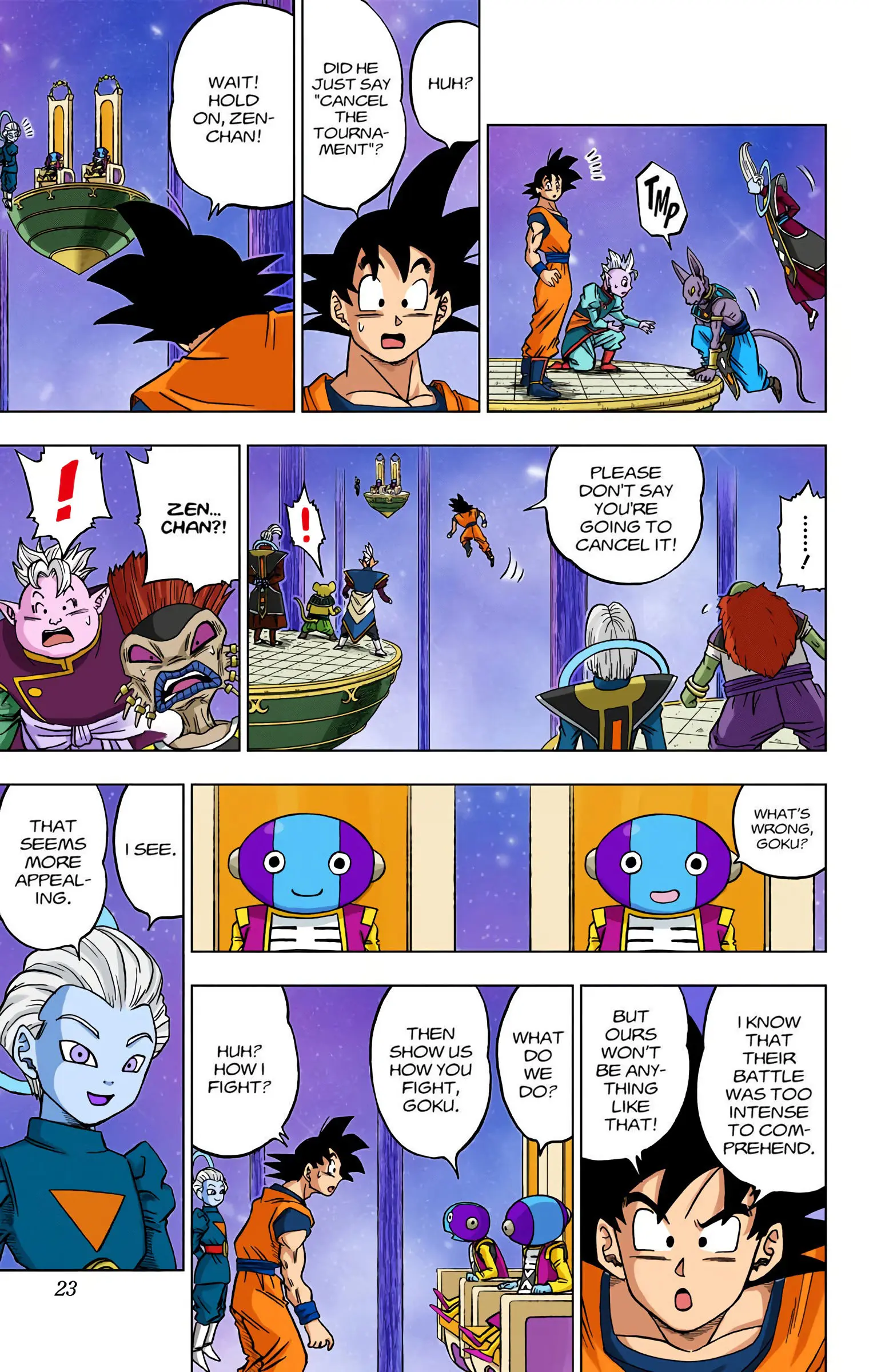 Dragon Ball Super Colored Manga, chapter 29, page 22