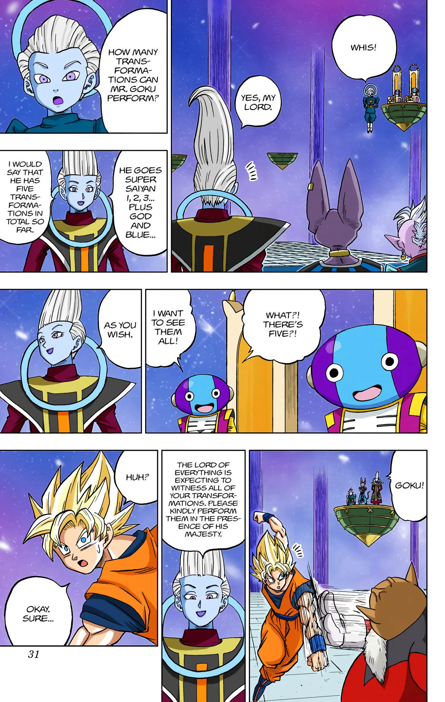 Dragon Ball Super Colored Manga, chapter 29, page 30