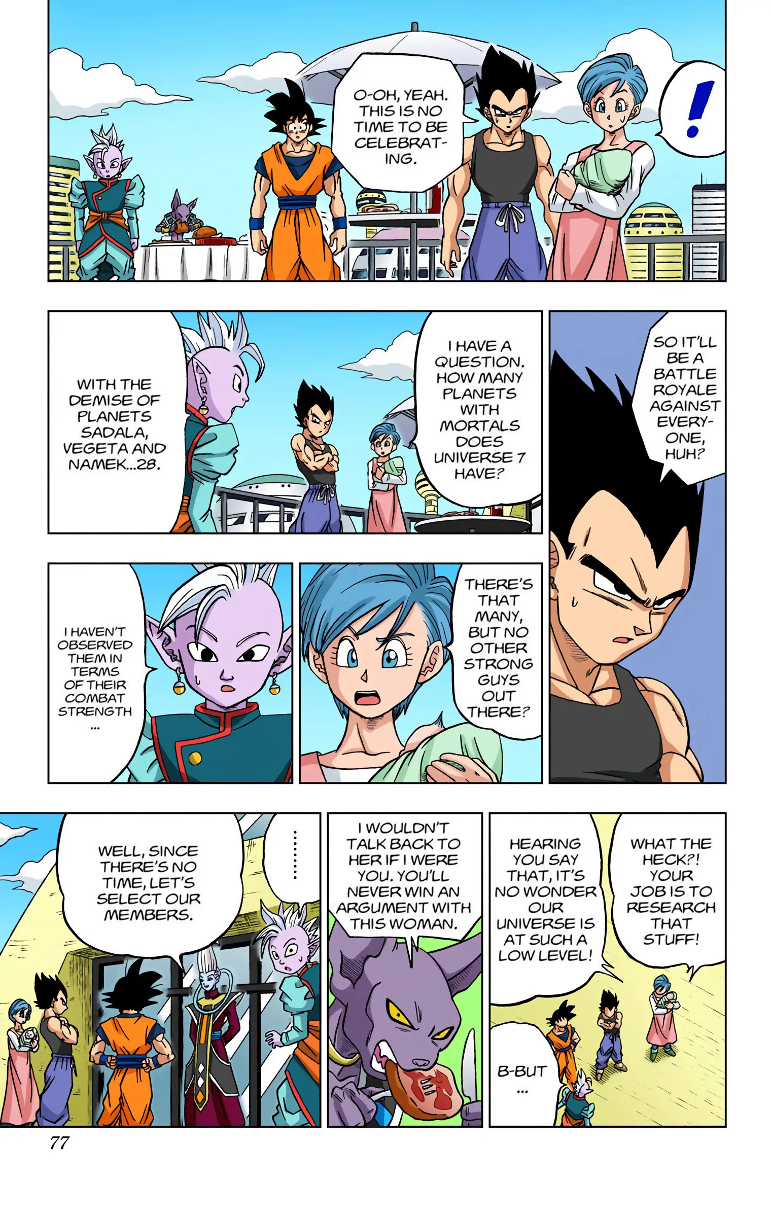 Dragon Ball Super Colored Manga, chapter 30, page 25