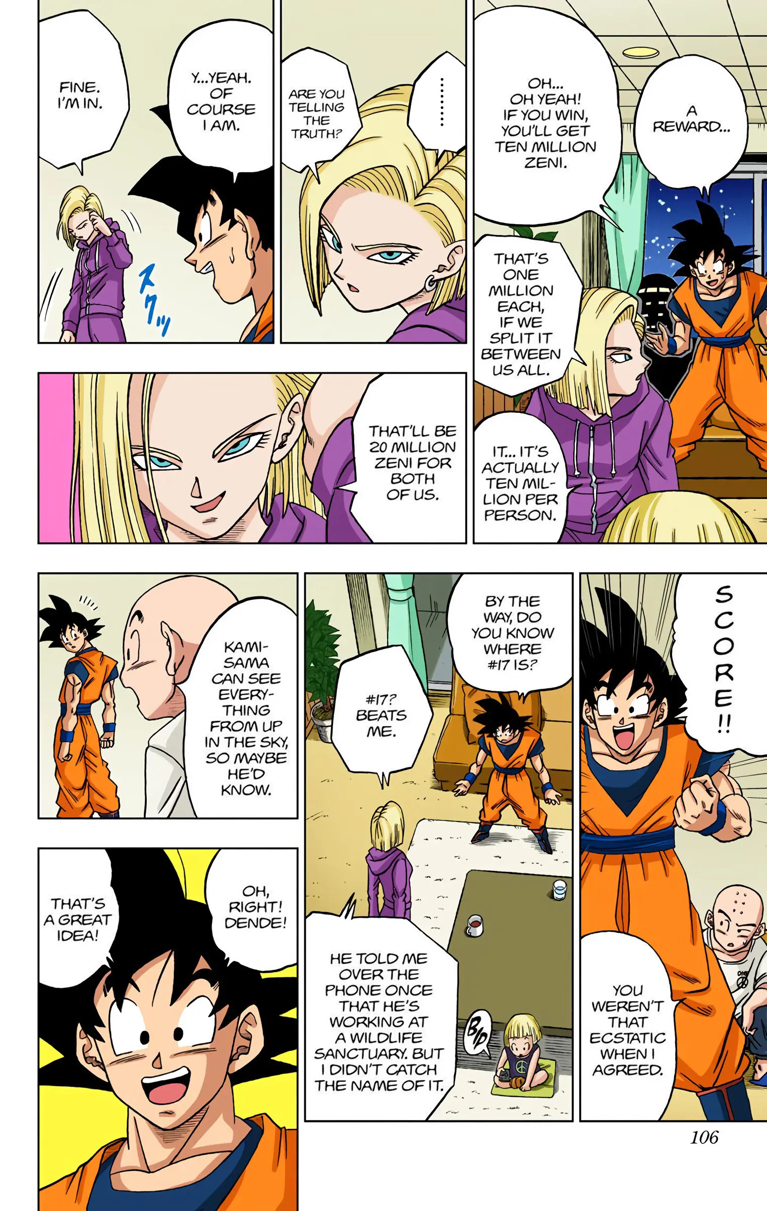 Dragon Ball Super Colored Manga, chapter 31, page 8